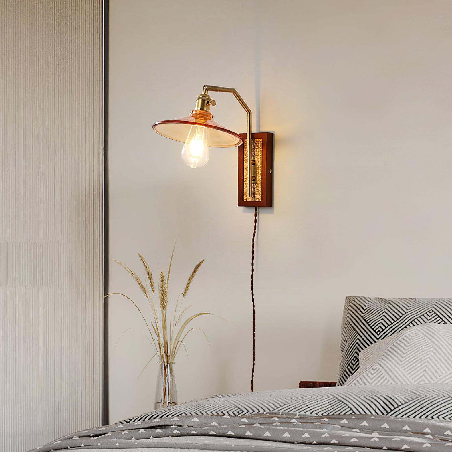 Cusorion Premium Nordic Art Glass Bamboo Wall Lamp