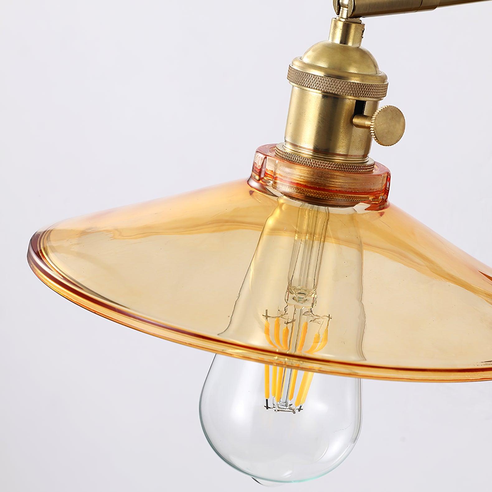 Cusorion Premium Nordic Art Glass Bamboo Wall Lamp