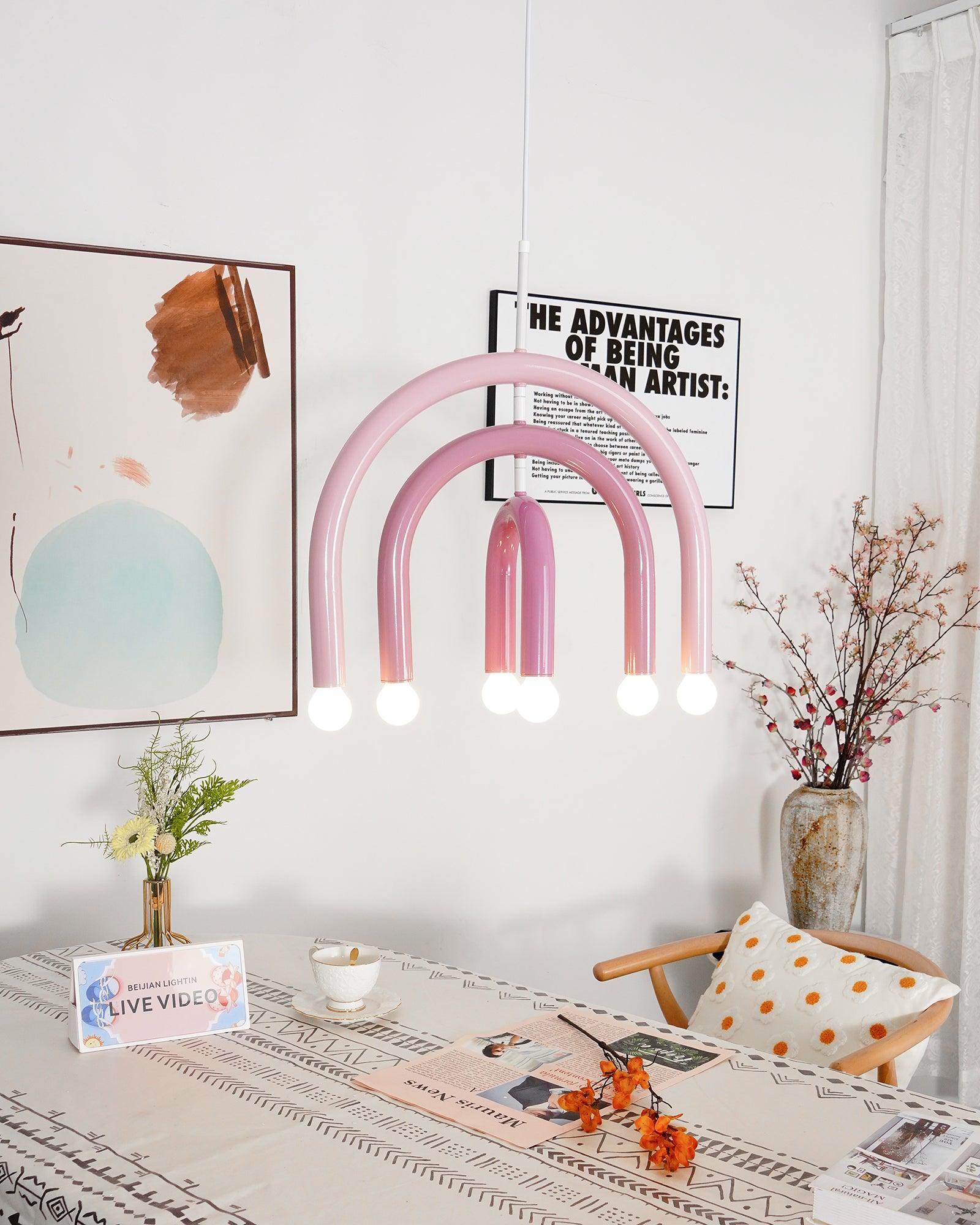 Viran Suspension Rainbow Modern Arc pour salon et salle à manger