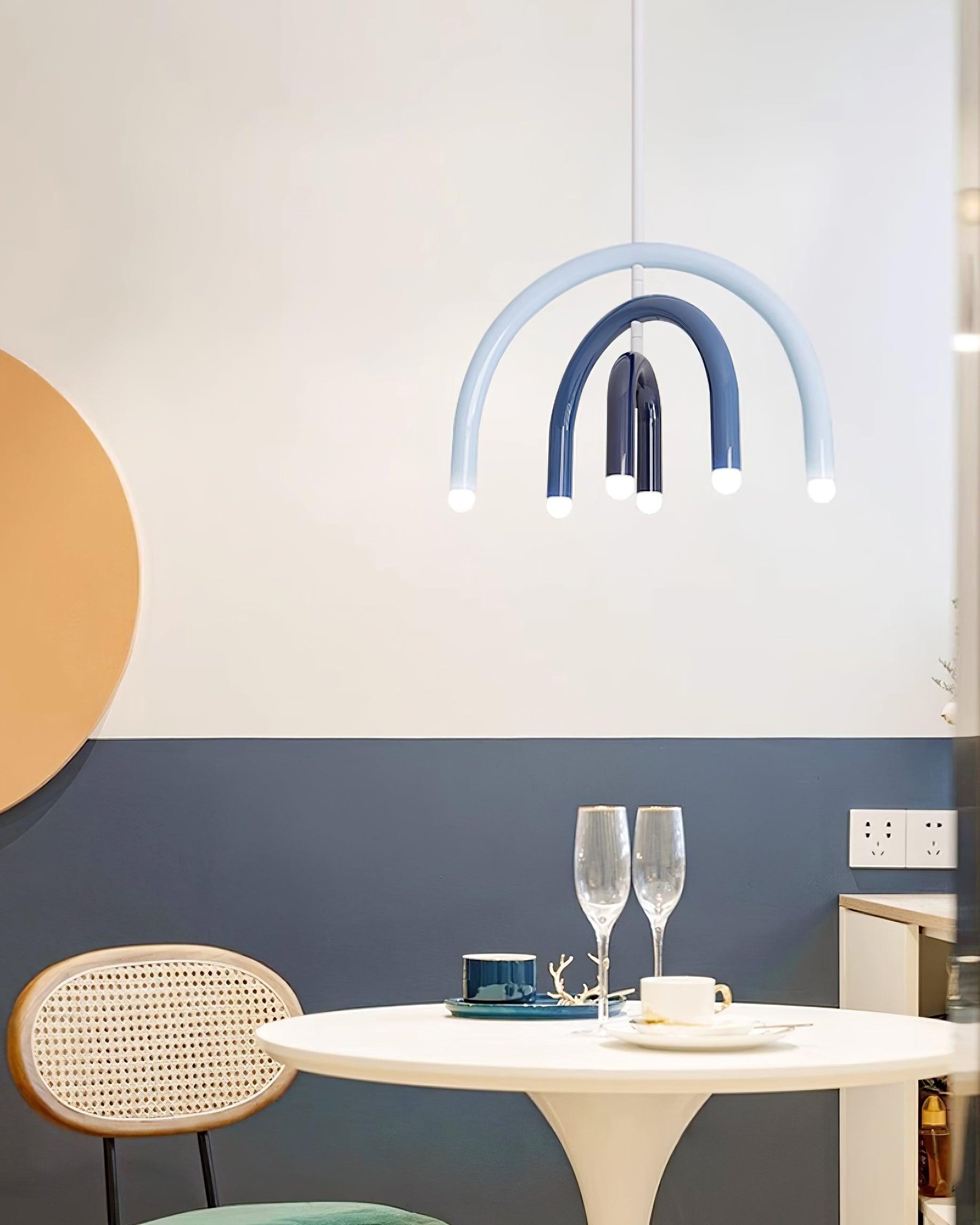 Viran Suspension Rainbow Modern Arc pour salon et salle à manger