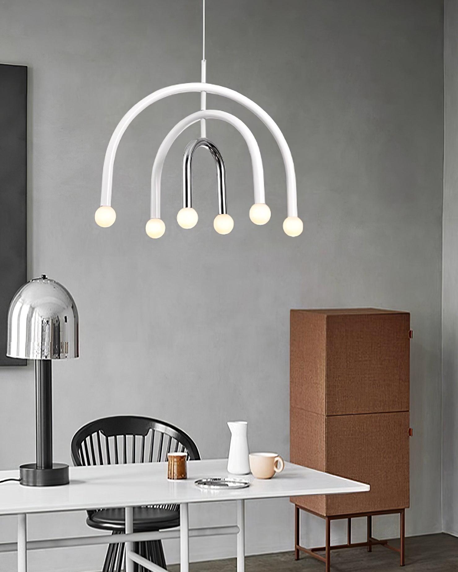 Viran Suspension Rainbow Modern Arc pour salon et salle à manger