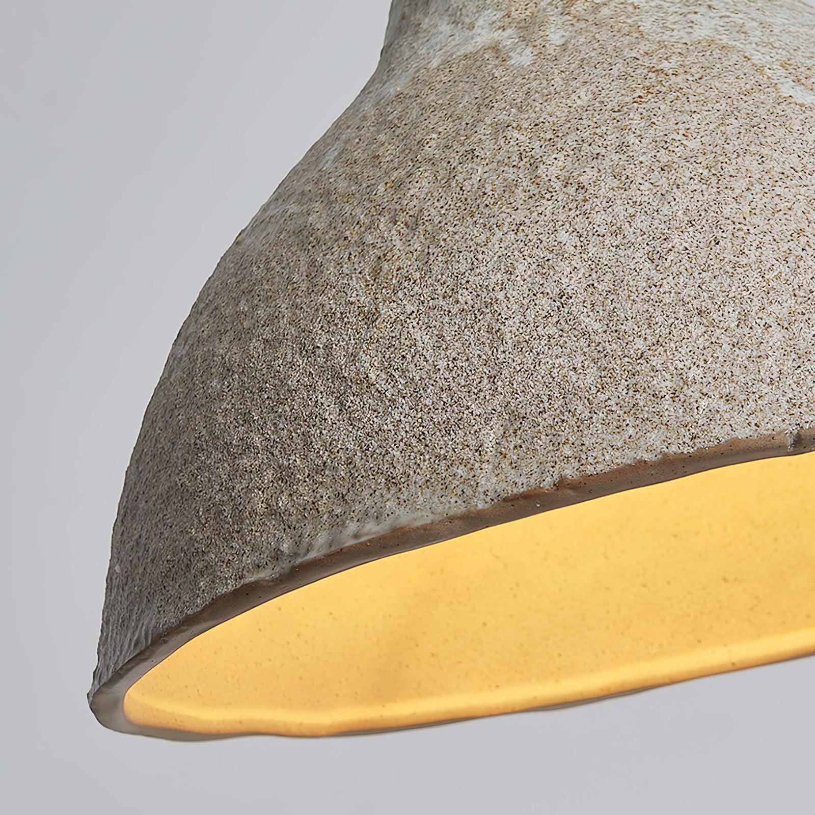 Maple Suspension en céramique texturée