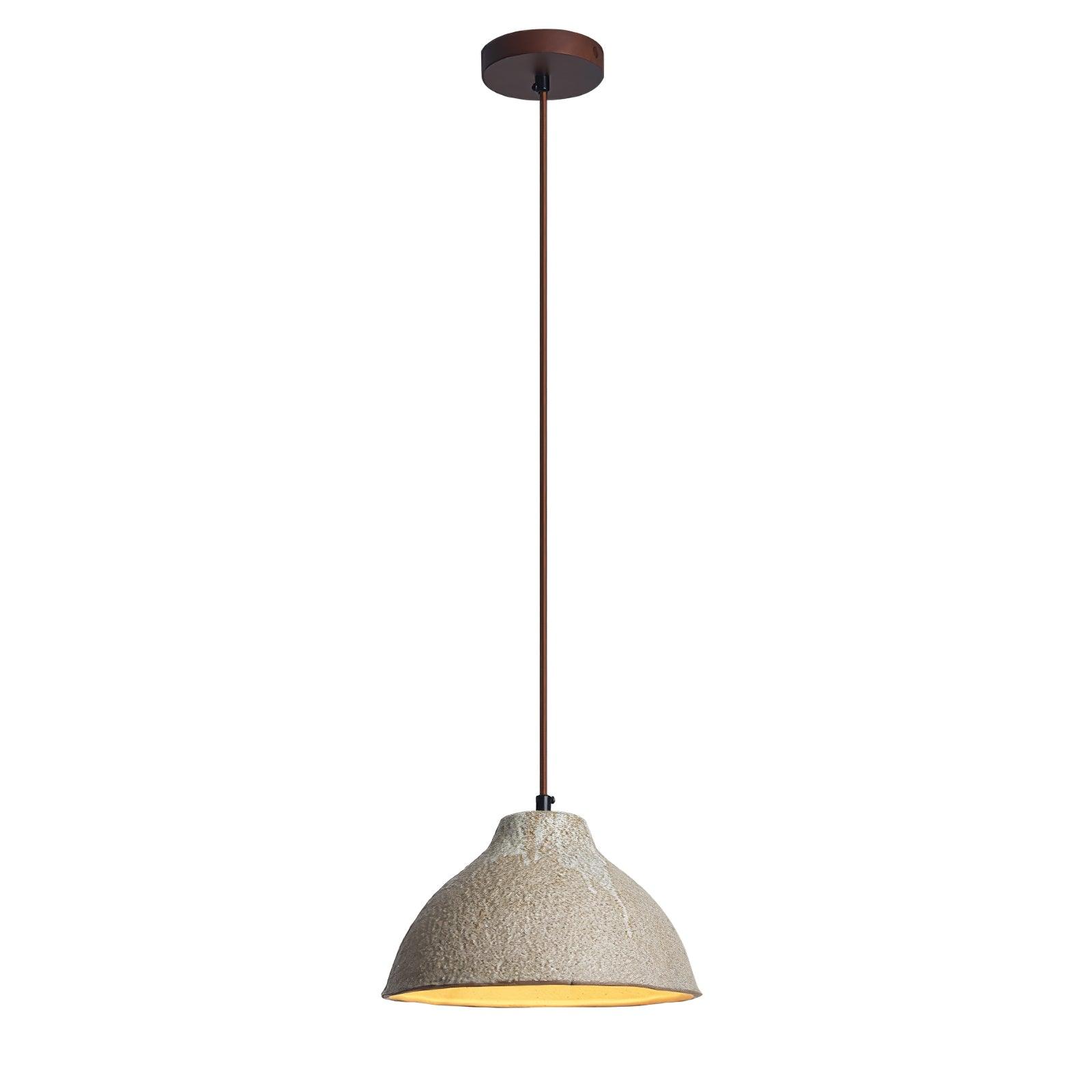 Maple Suspension en céramique texturée