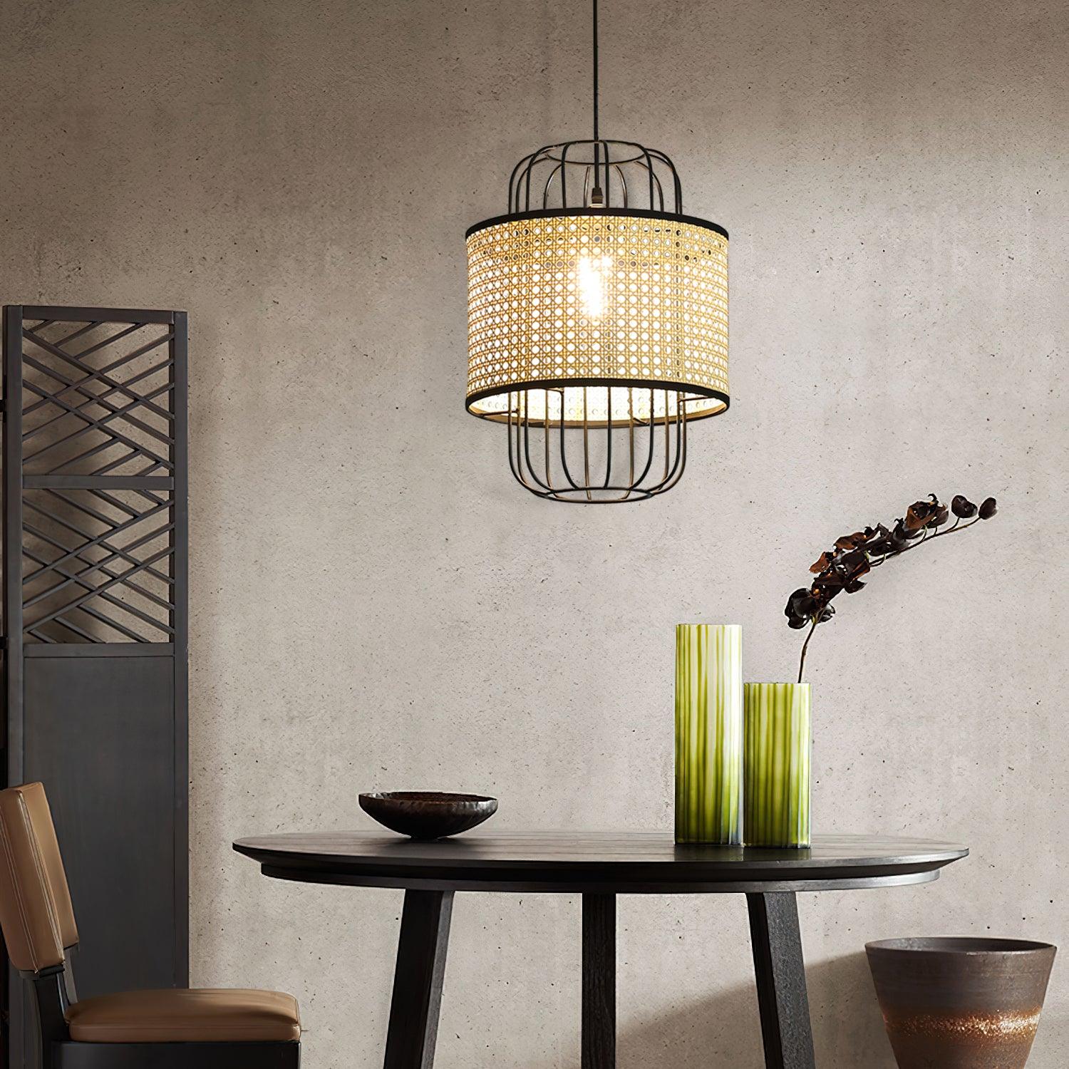 Evtheyra Premium Art Rotin Suspension