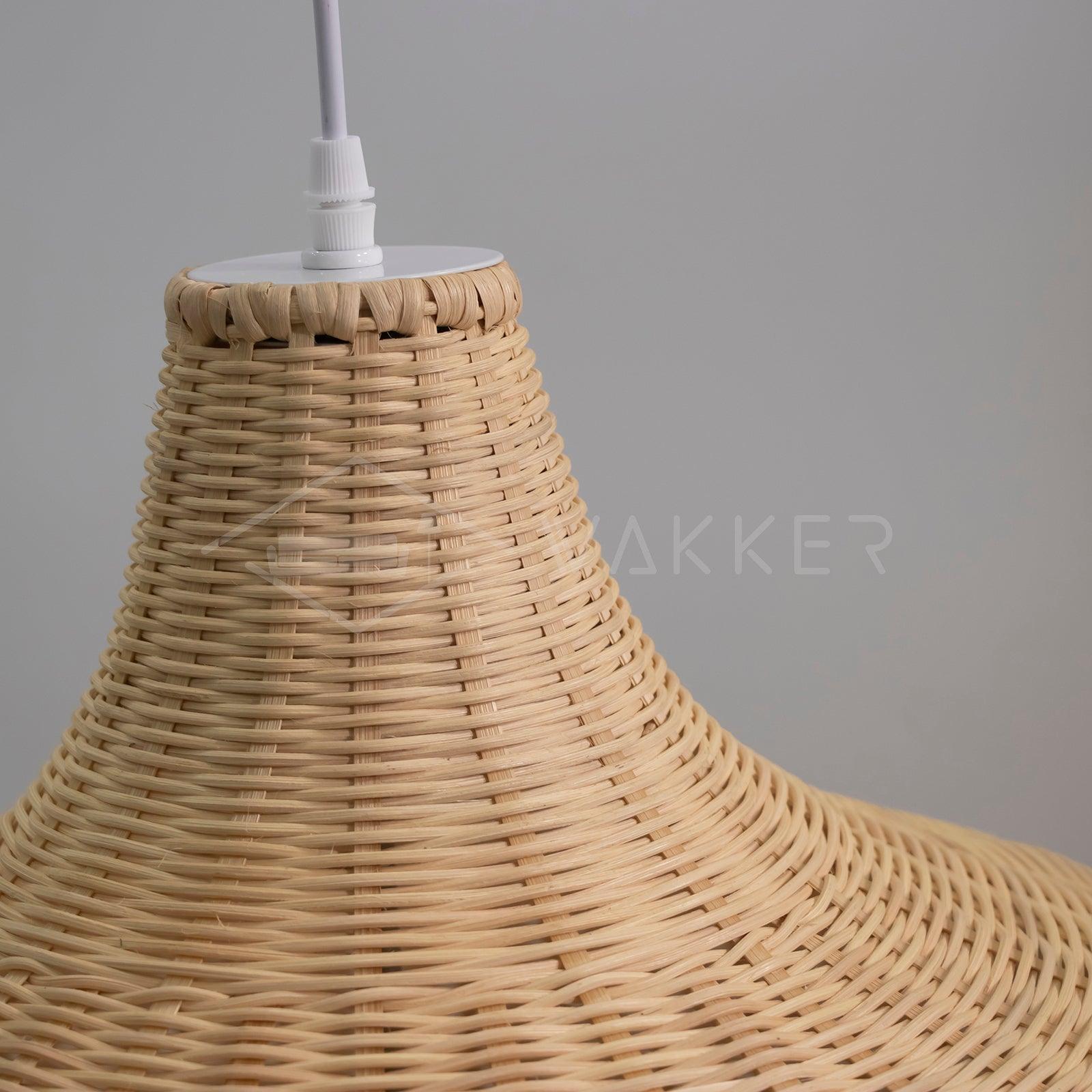 Willow Lustre Suspendu En Rattan Rustique