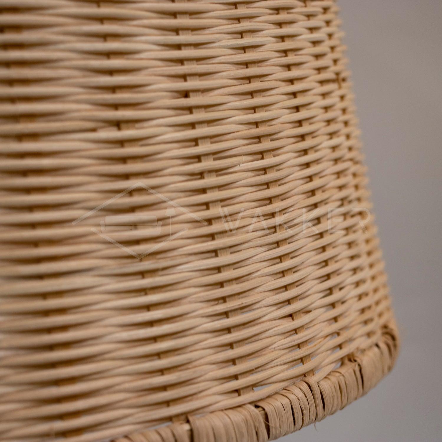 Willow Lustre Suspendu En Rattan Rustique