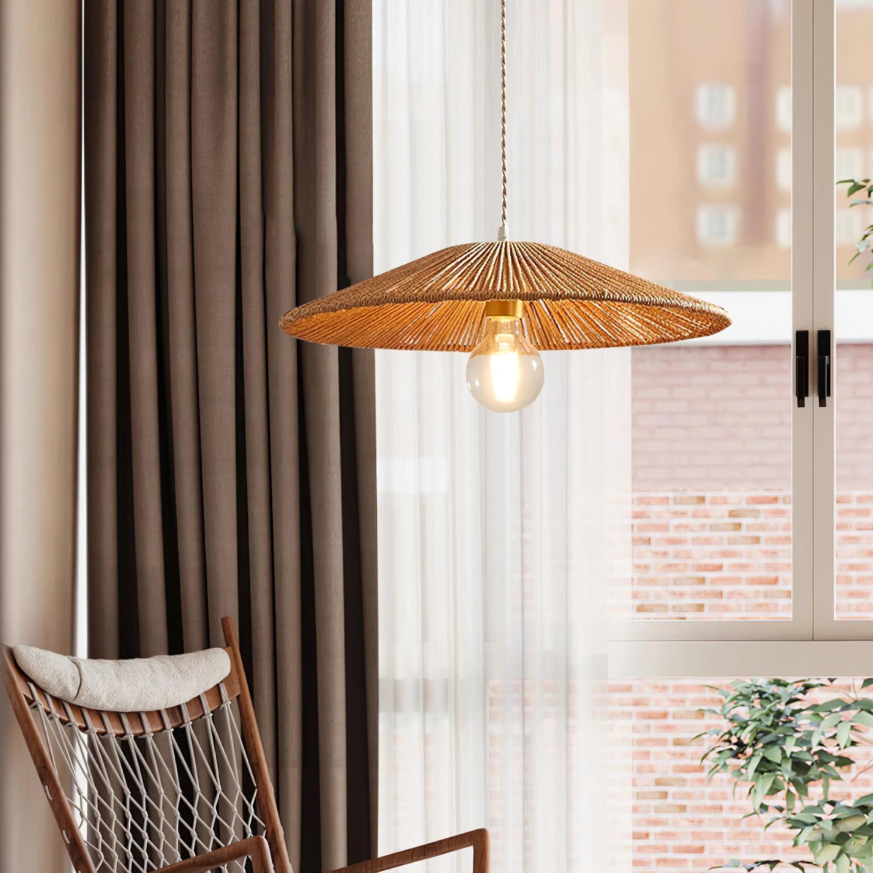 Sola Lampe Suspension Rattan