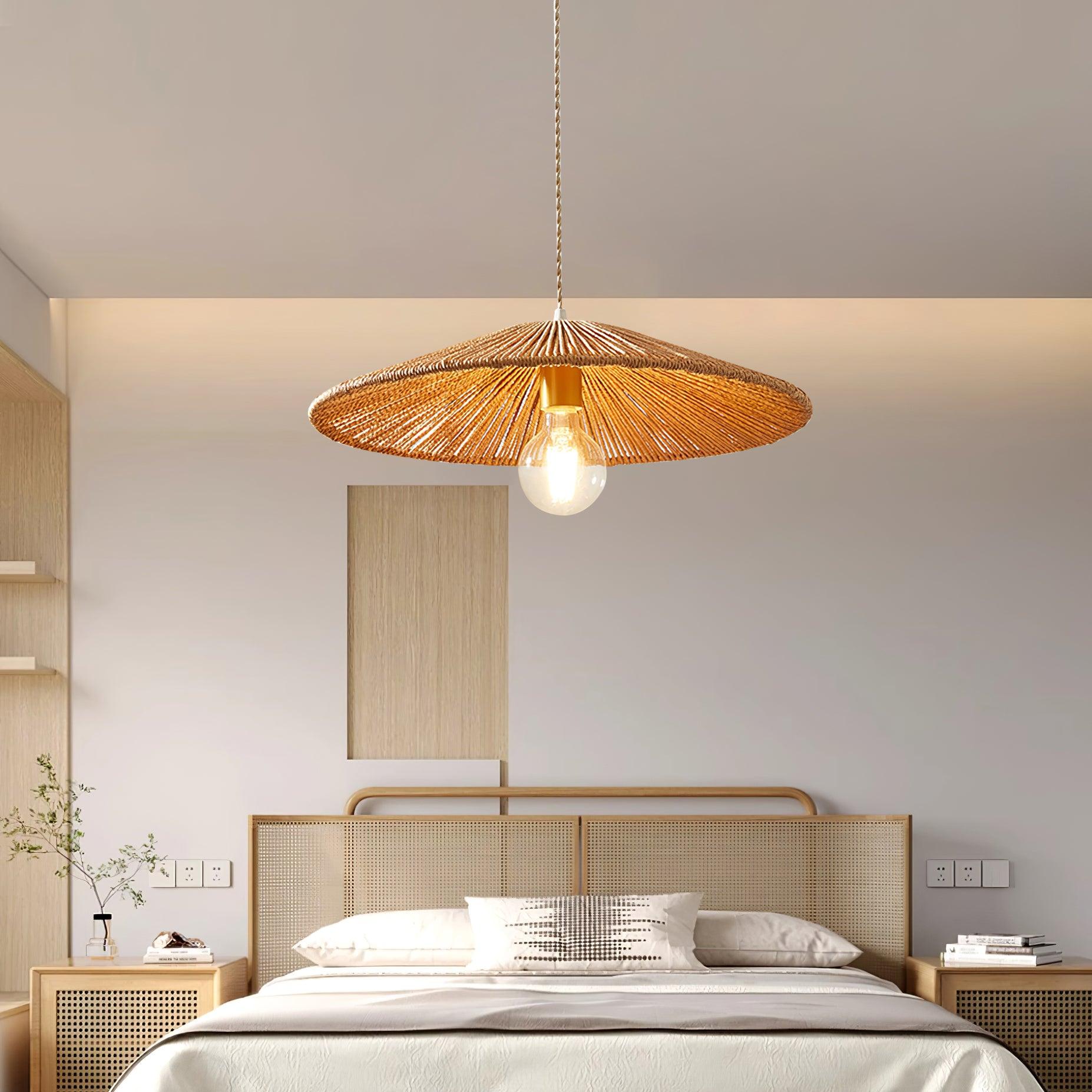 Sola Lampe Suspension Rattan