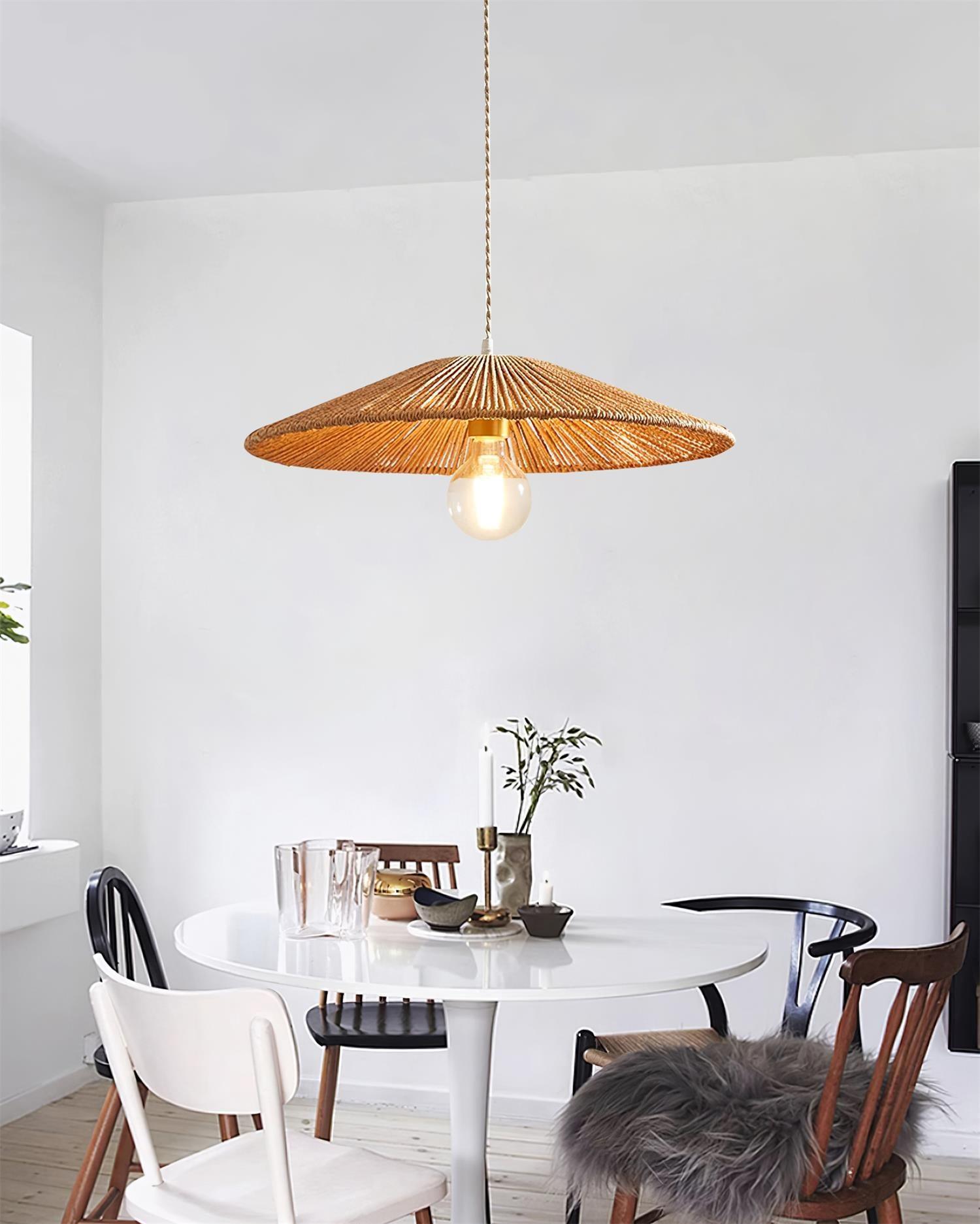 Sola Lampe Suspension Rattan