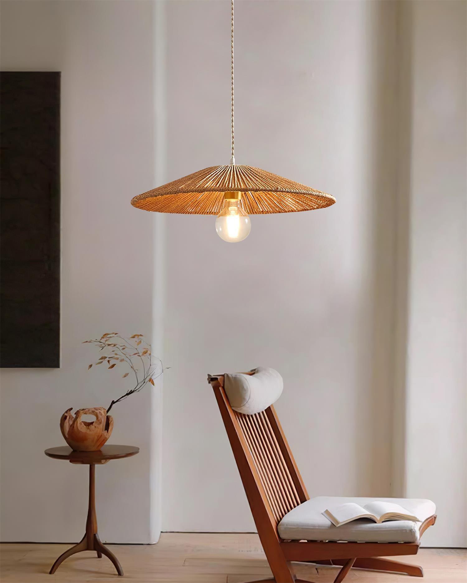 Sola Lampe Suspension Rattan