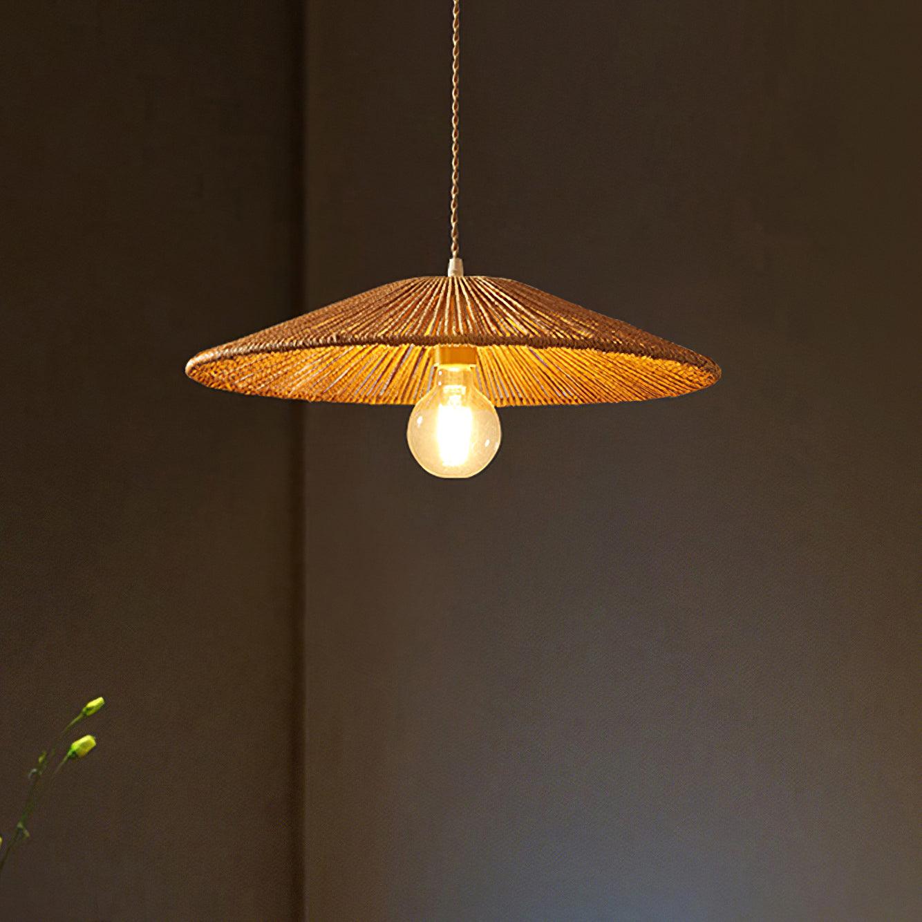 Sola Lampe Suspension Rattan