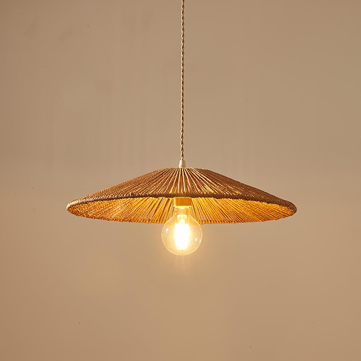Sola Lampe Suspension Rattan