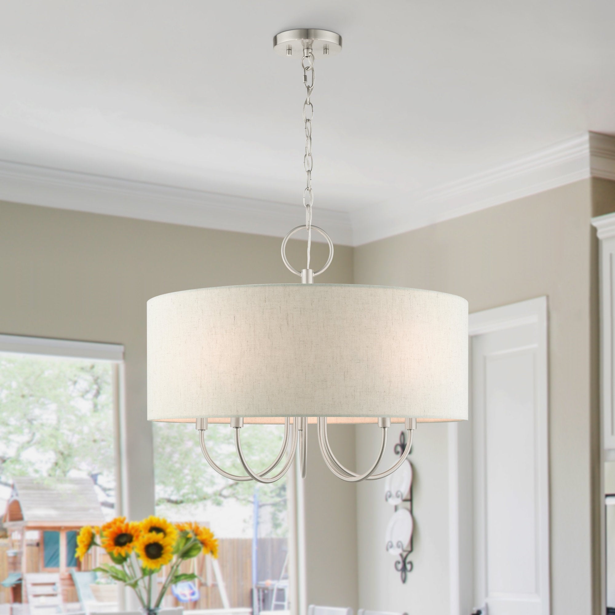 Lustre en Tissu Vintage Classique Ovyneth