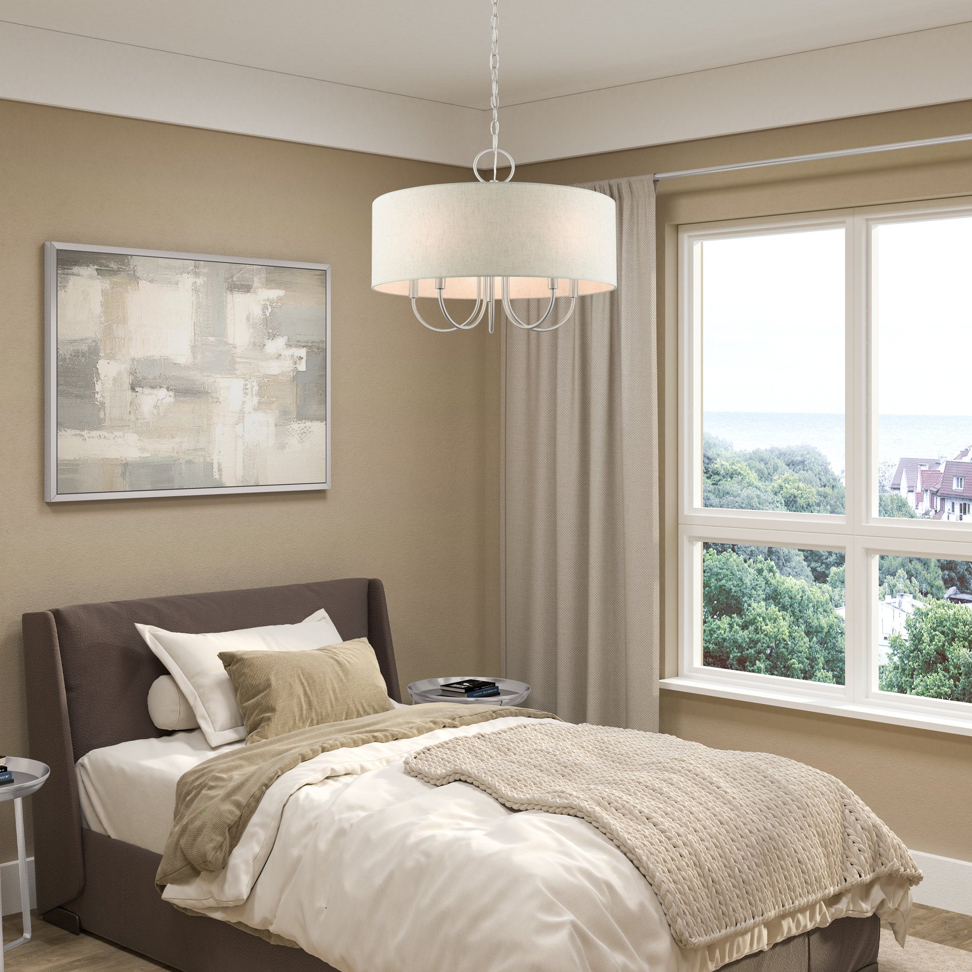 Lustre en Tissu Vintage Classique Ovyneth