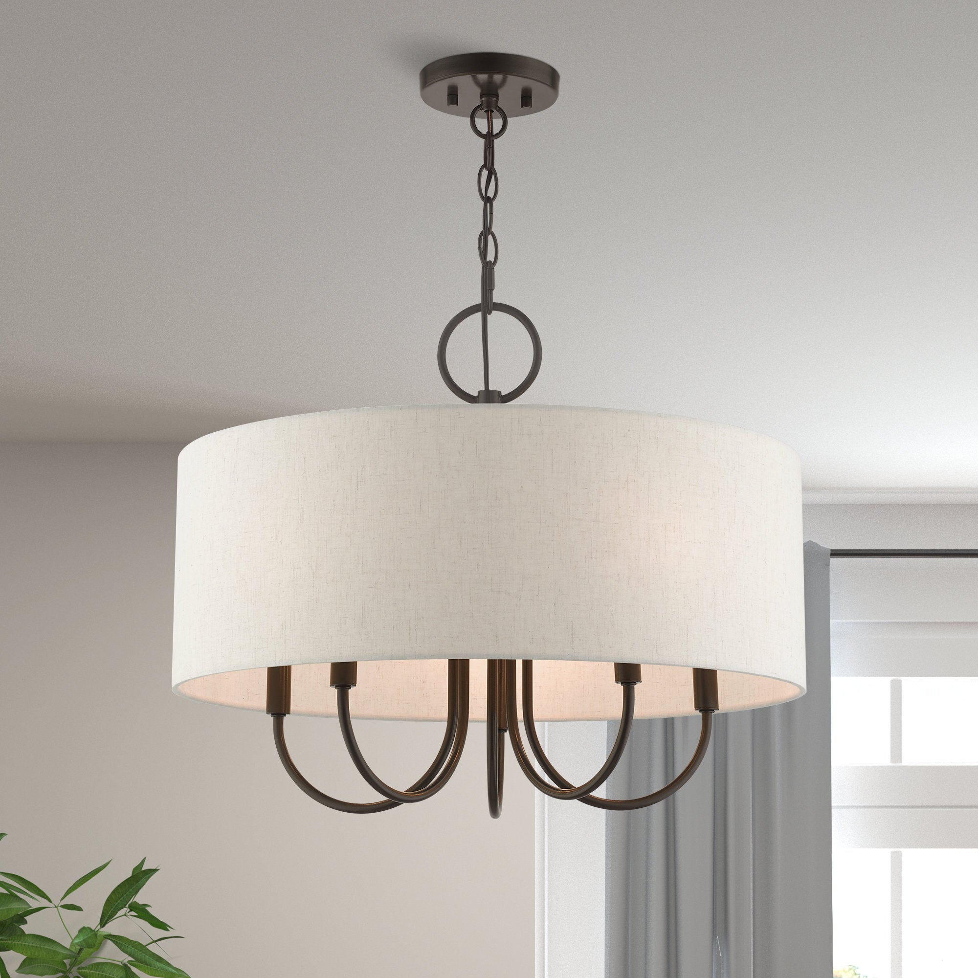 Lustre en Tissu Vintage Classique Ovyneth