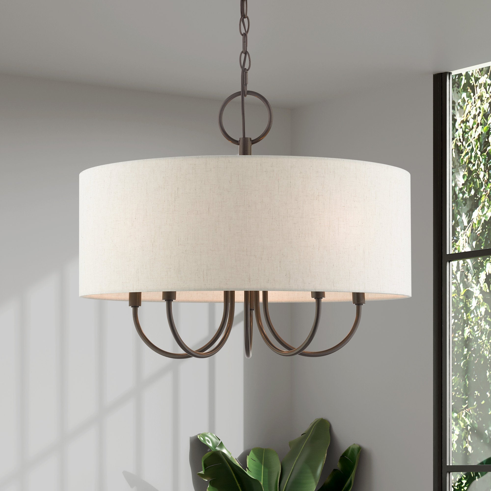 Lustre en Tissu Vintage Classique Ovyneth