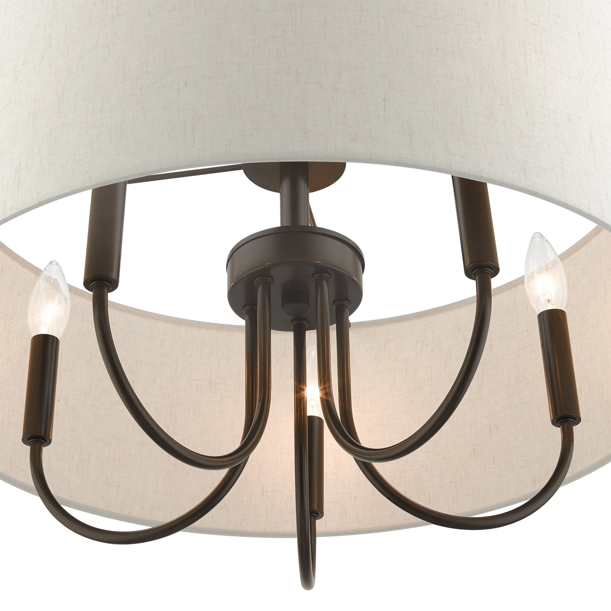 Lustre en Tissu Vintage Classique Ovyneth
