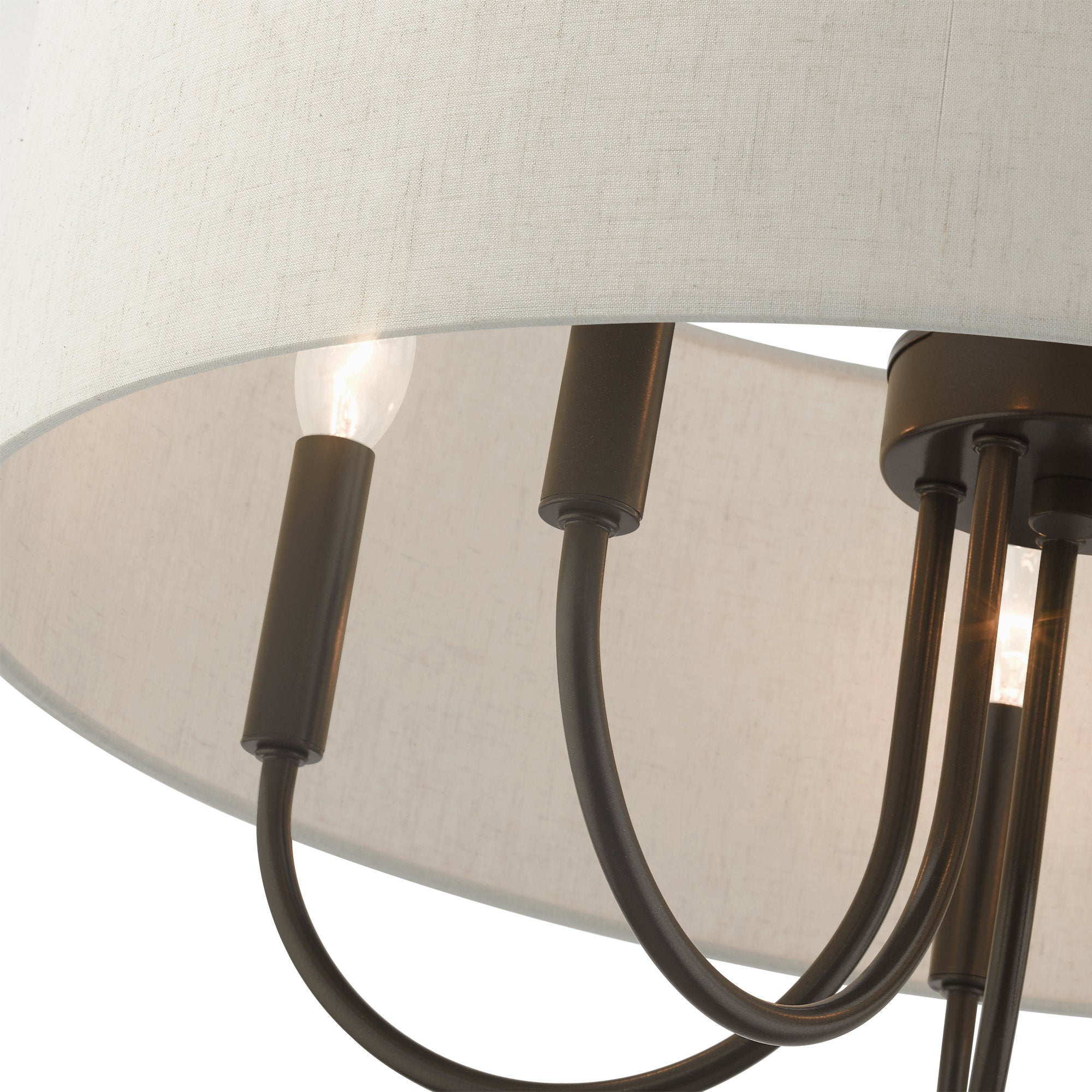 Lustre en Tissu Vintage Classique Ovyneth