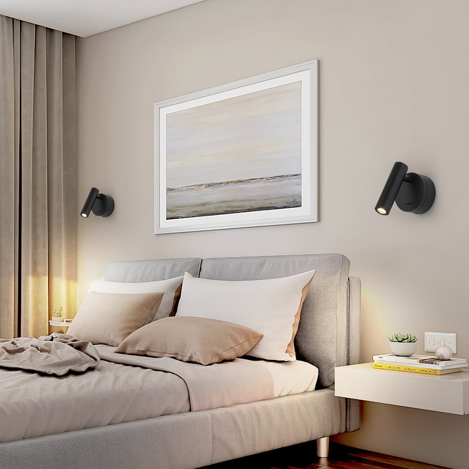 Adela Art Premium Lecture LED Chambre Applique Murale