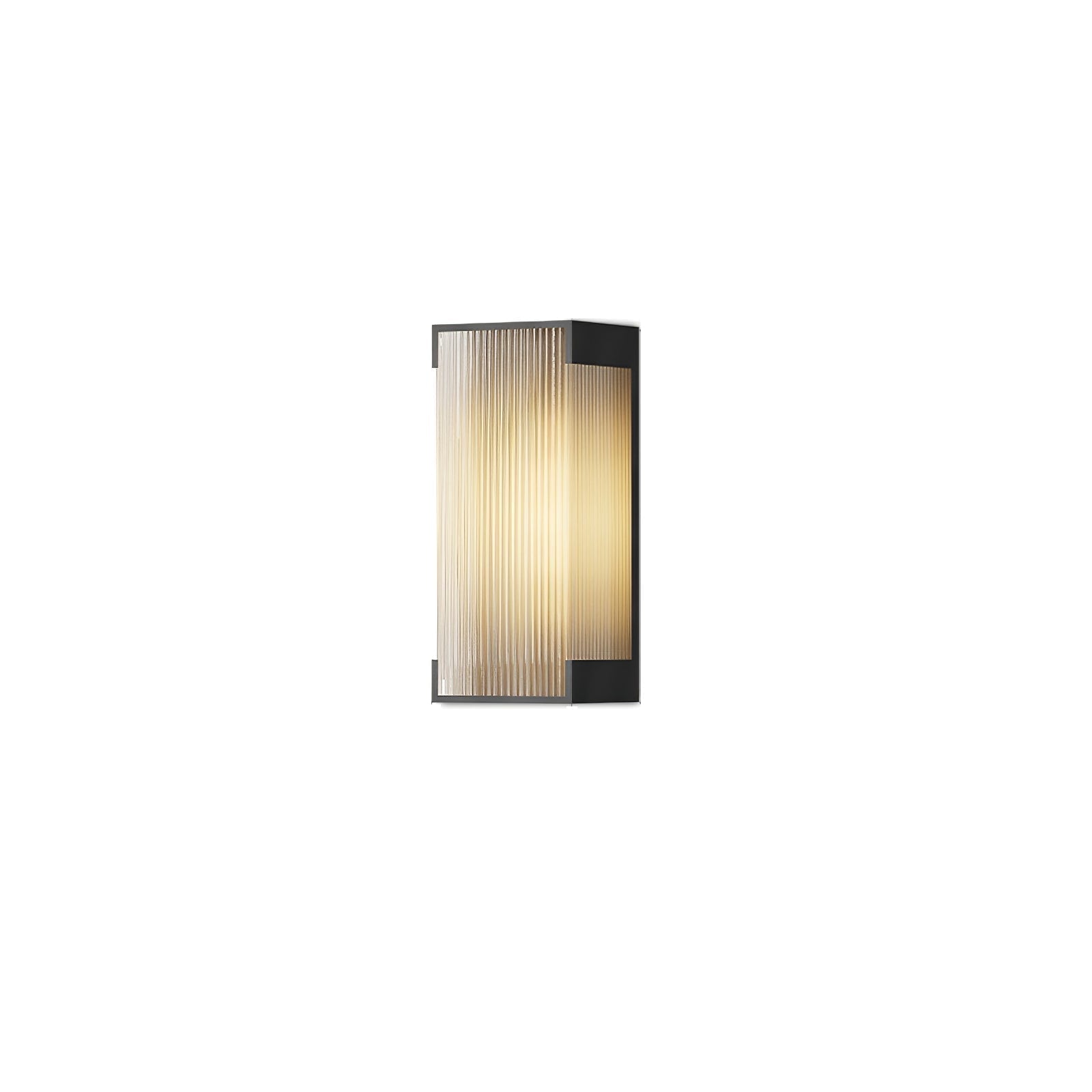 Elraearis Applique Murale Extérieure Rectangulaire Unique