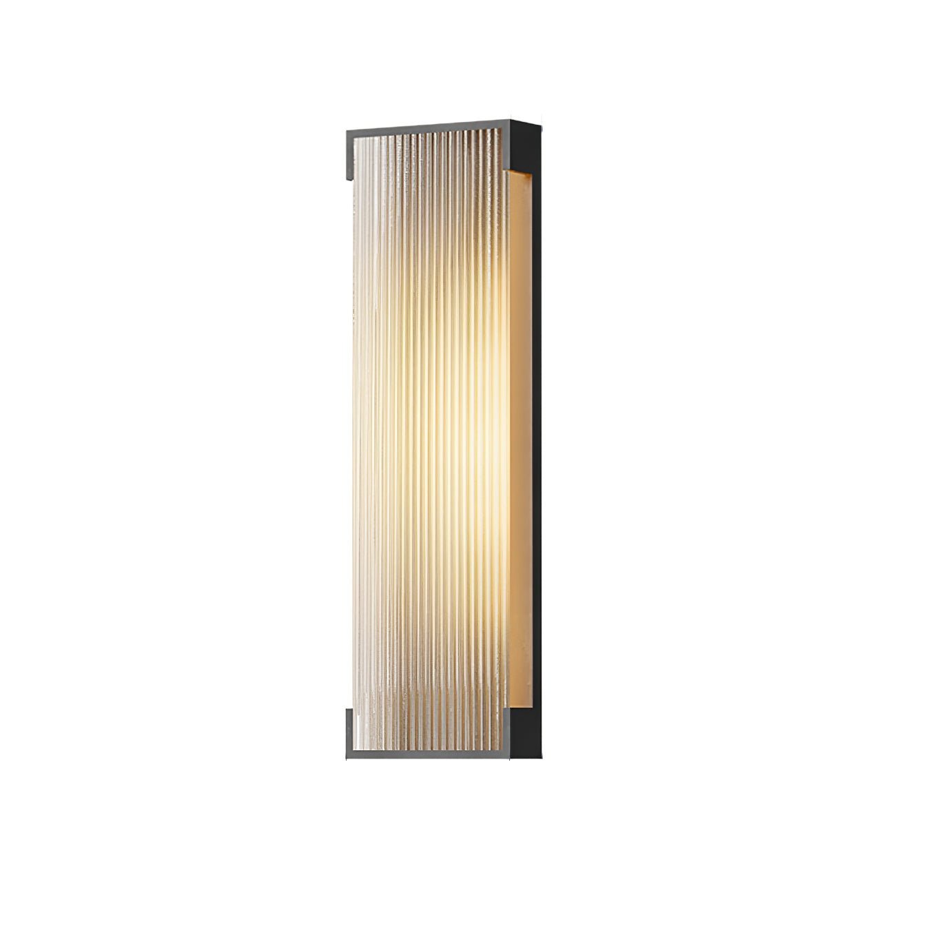 Ivela Applique Murale Extérieure Solaire Rectangulaire Unique
