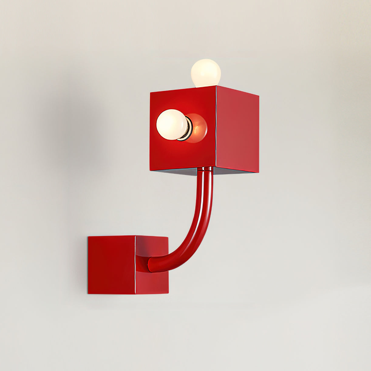 AvantCube Applique Murale Rouge