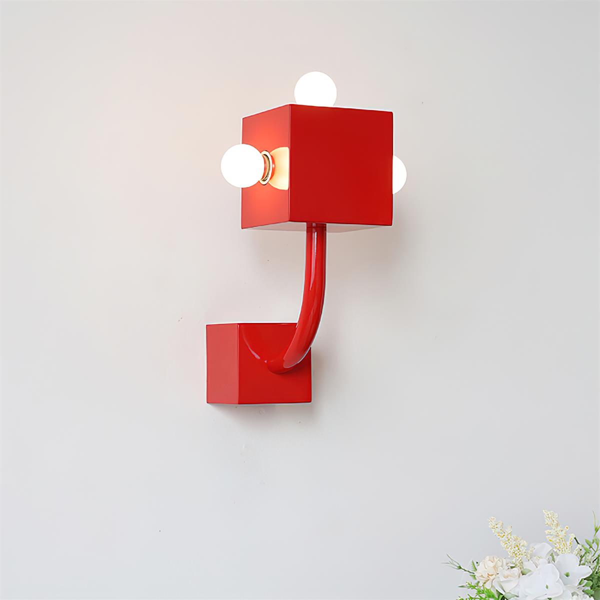 AvantCube Applique Murale Rouge