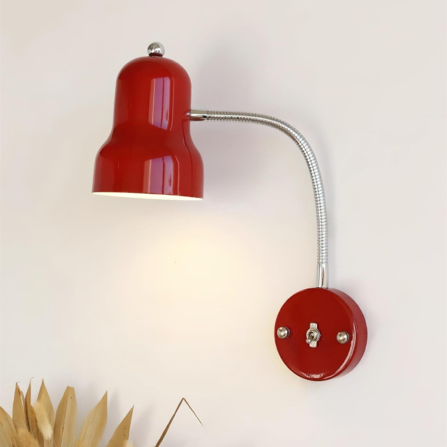 Feylo Lampe Murale Rouge