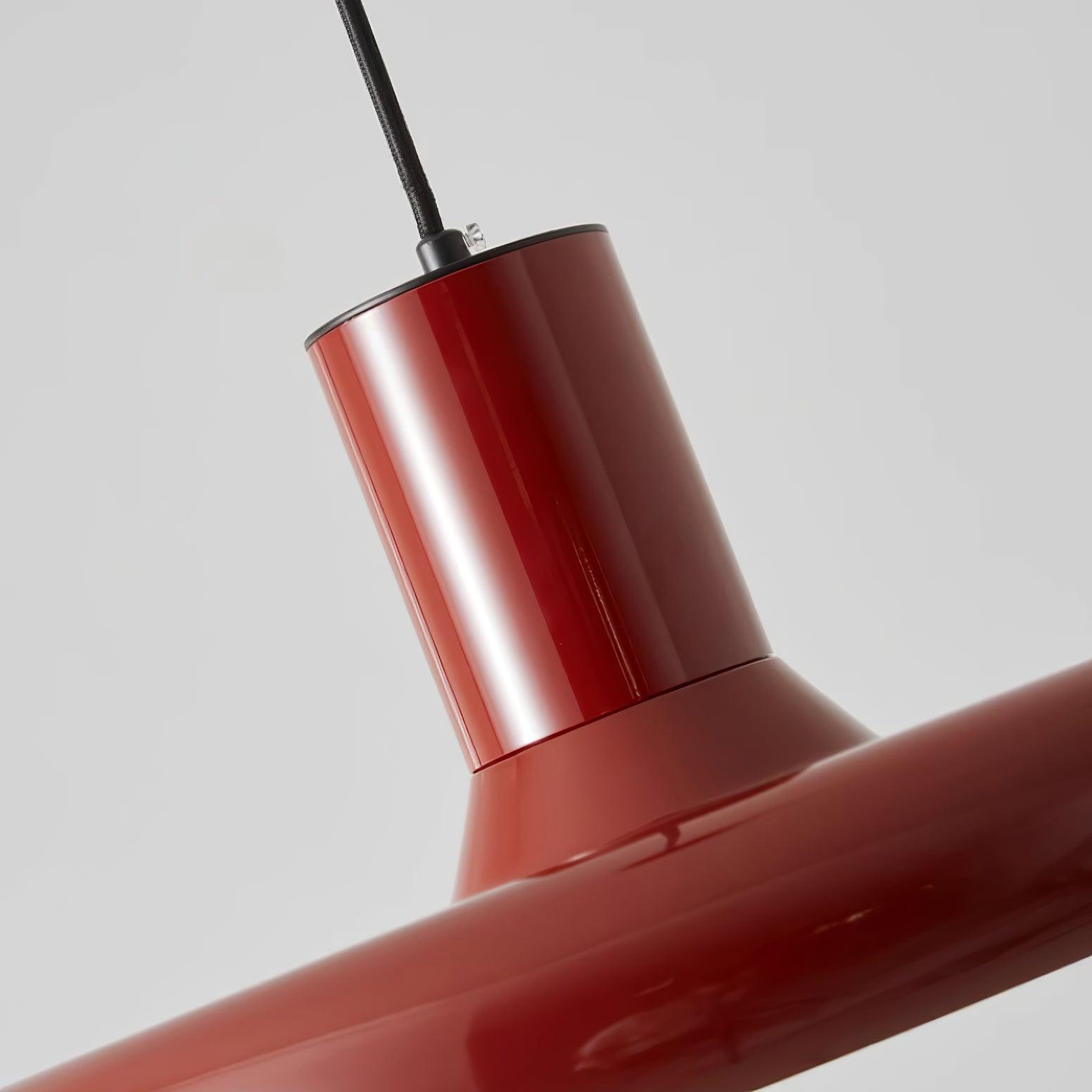 Frisbee Suspension Aluminium Rouge Industriel
