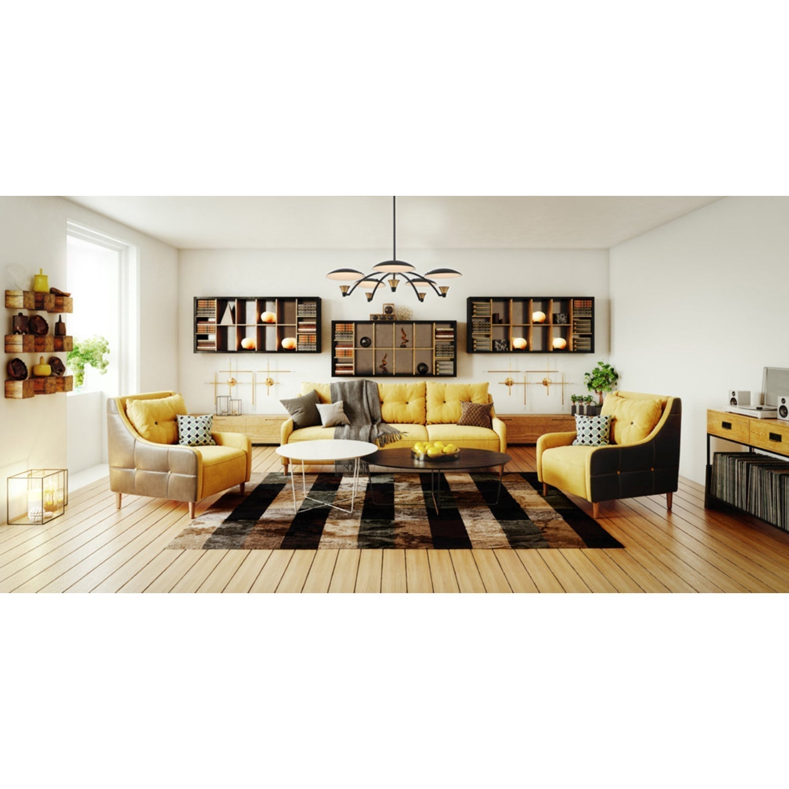 Lustre Métal Premium Nordique Cumiror