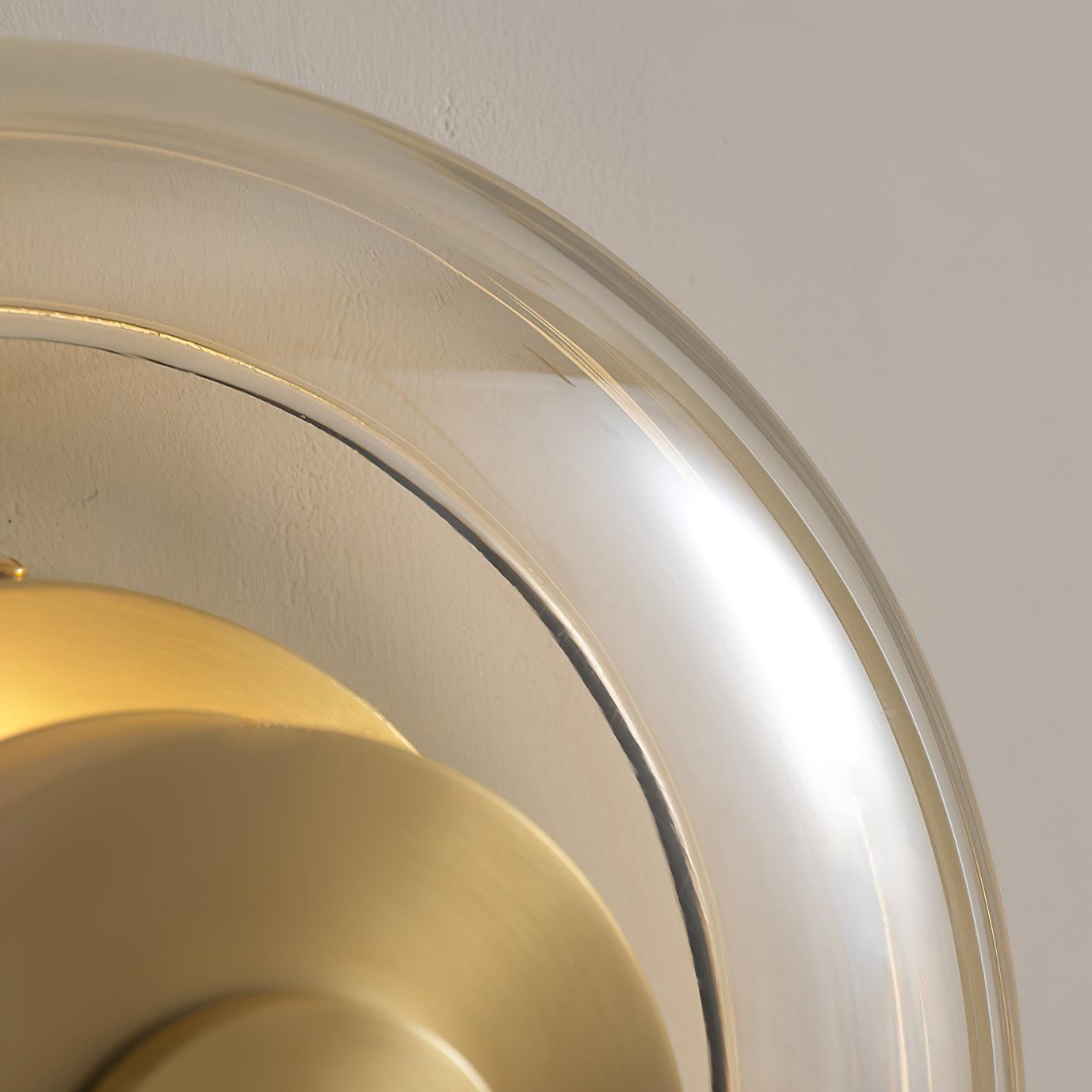 Elysso Lustra Applique Murale Circulaire en Laiton