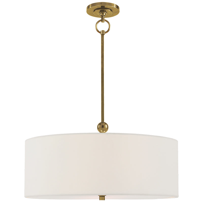 Olvynis Suspension Moderne Minimaliste en Laiton et Tissu