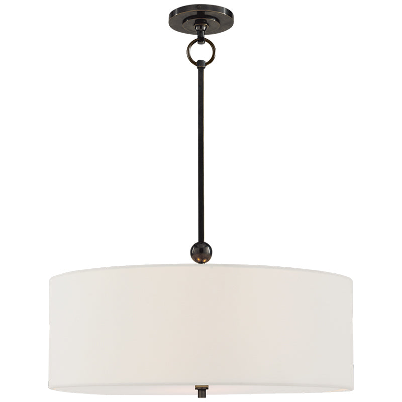Olvynis Suspension Moderne Minimaliste en Laiton et Tissu