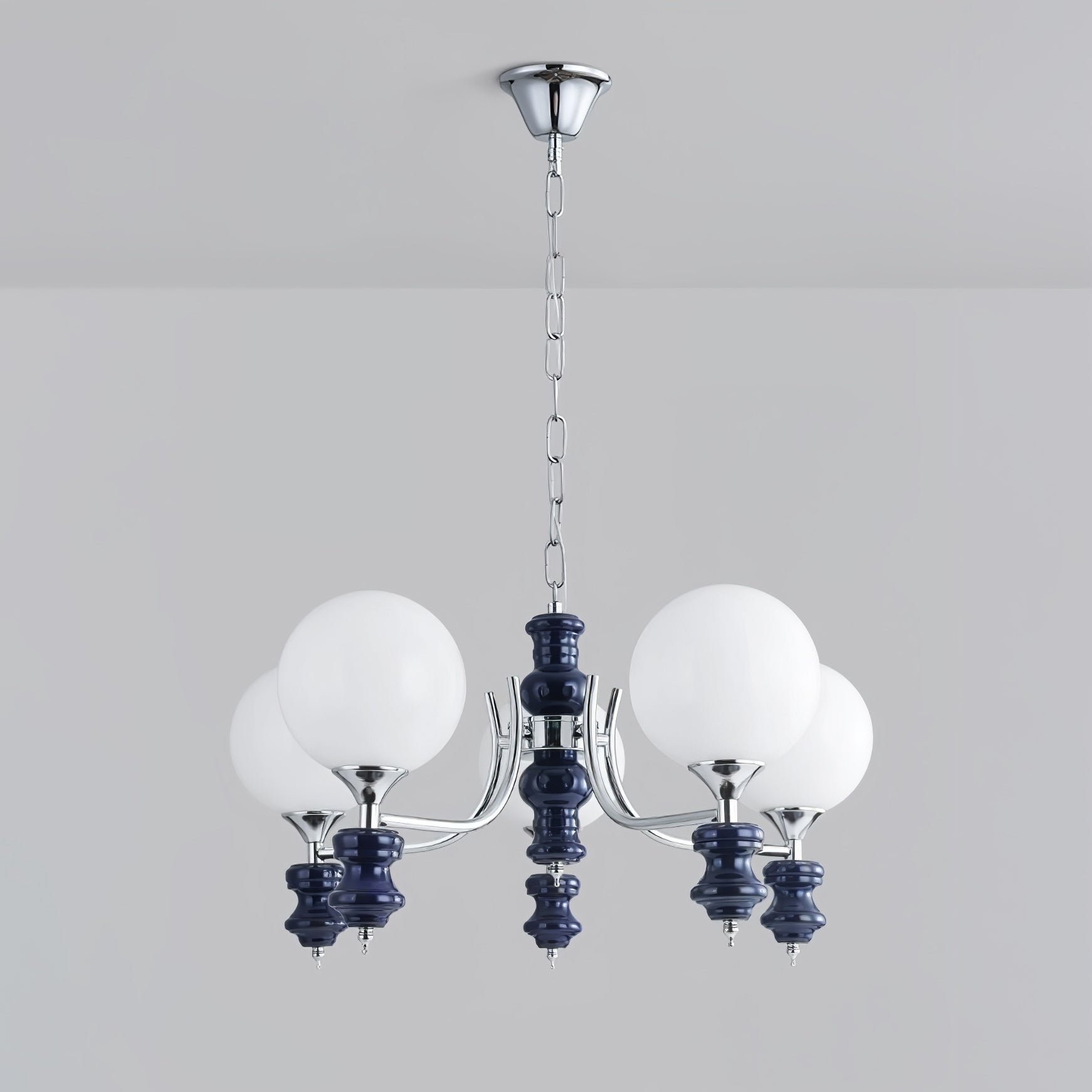 Aurora Lustre Regal Orb Givré