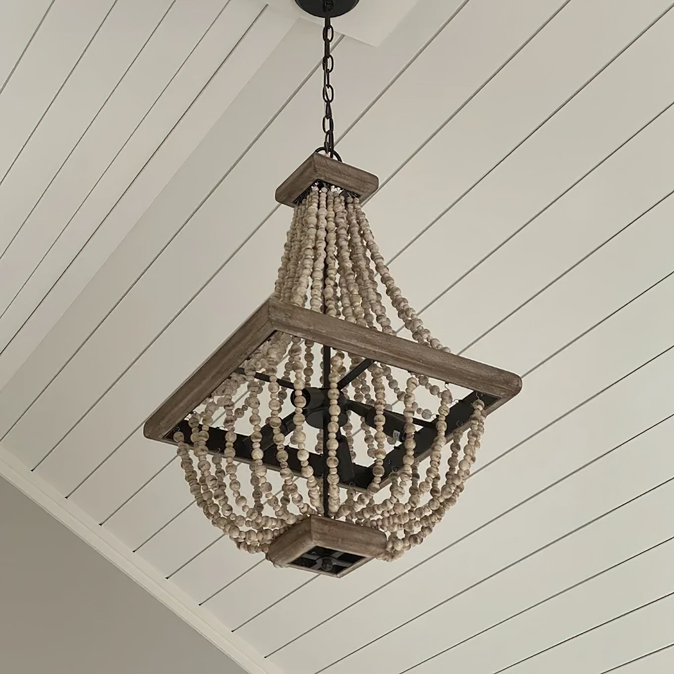 Aursorir Lustre Postmoderne Luxe Bois Métal
