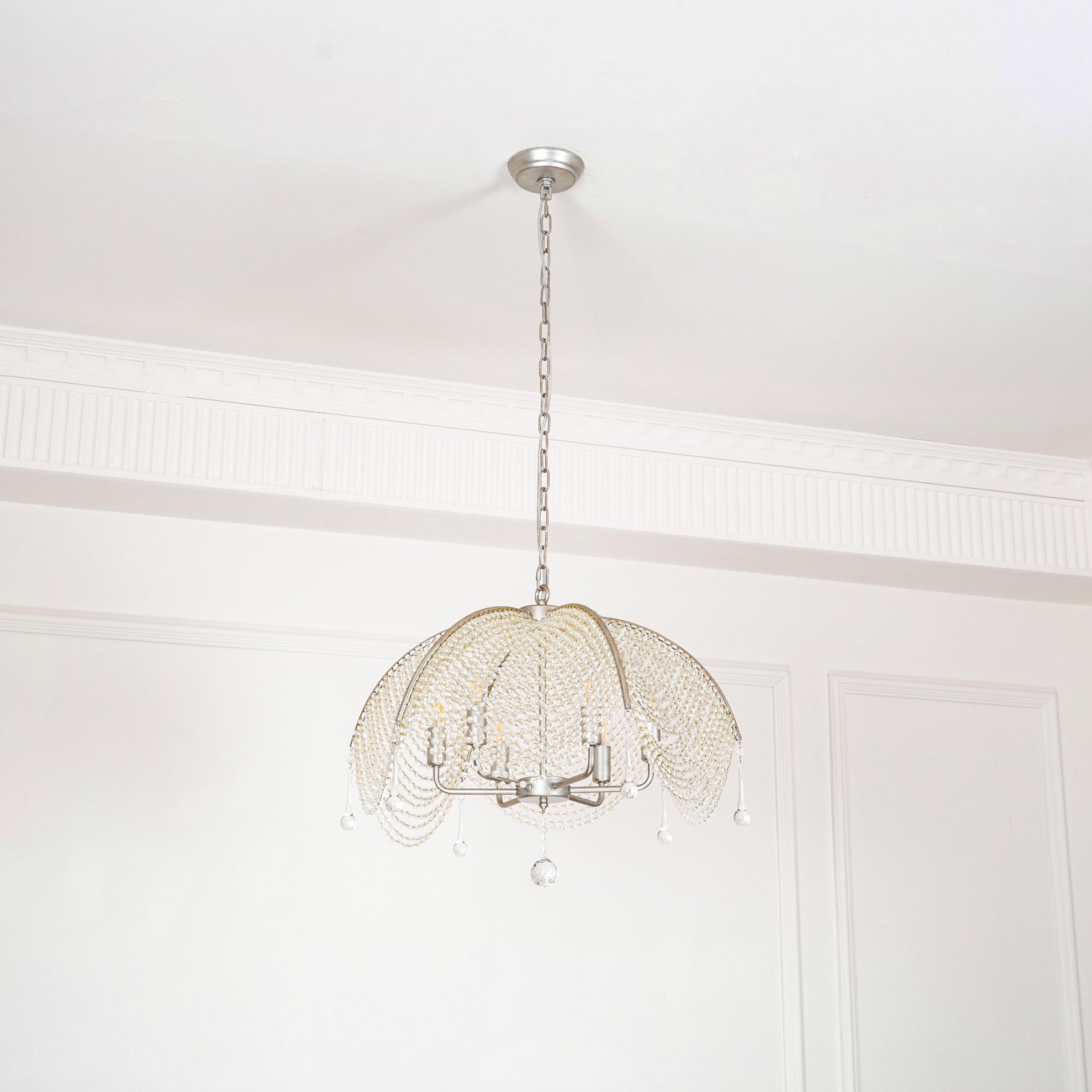 Ulsilus Lustre Cristal Perles Élégance