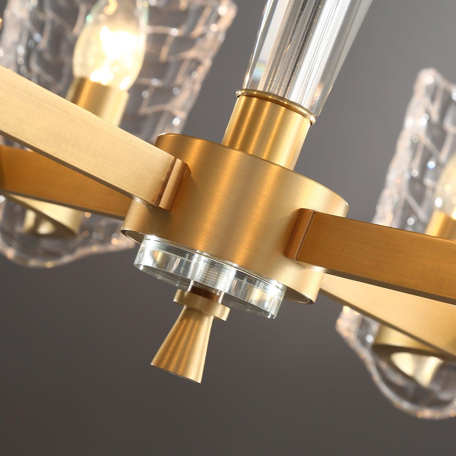 Radiant Lustre de Luxe en Laiton