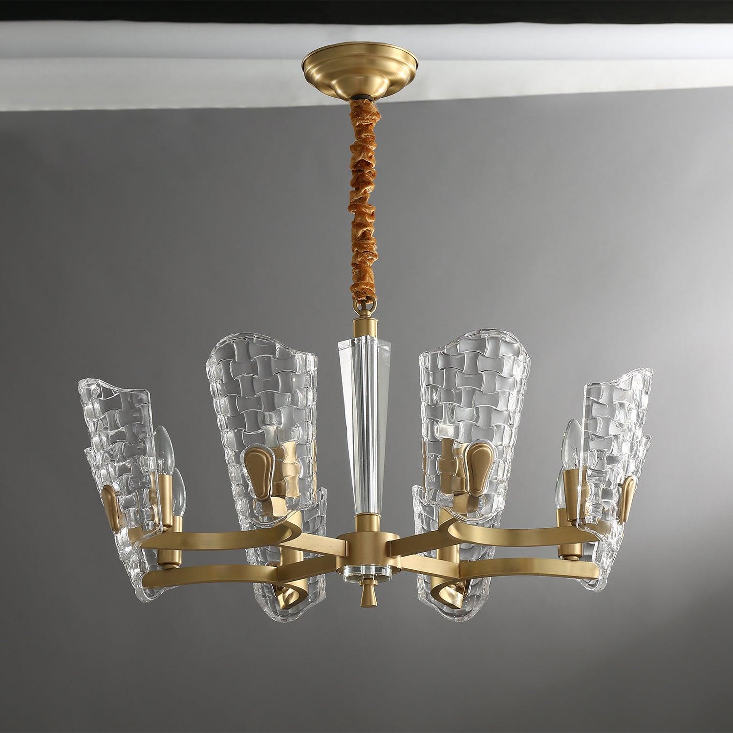 Radiant Lustre de Luxe en Laiton