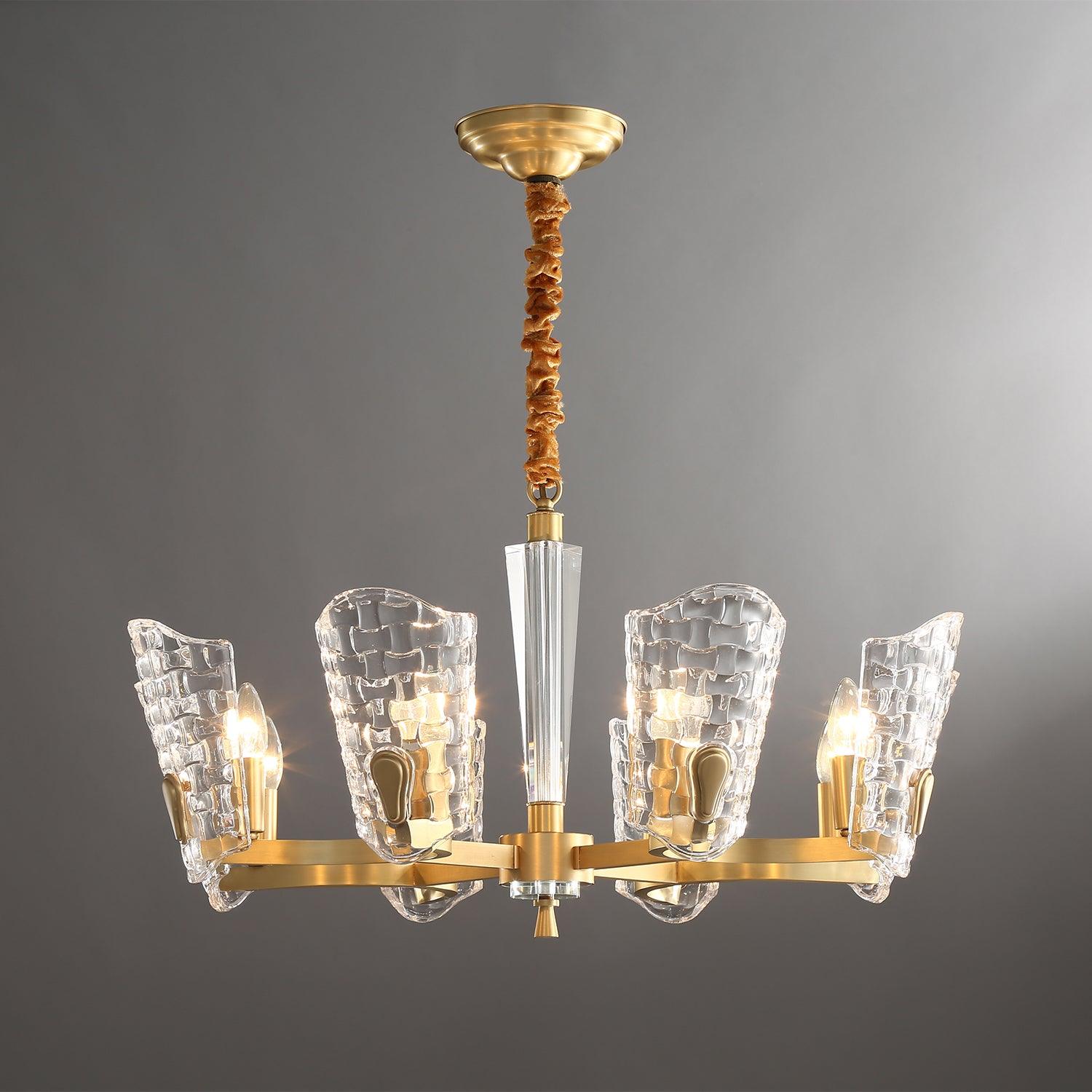 Radiant Lustre de Luxe en Laiton