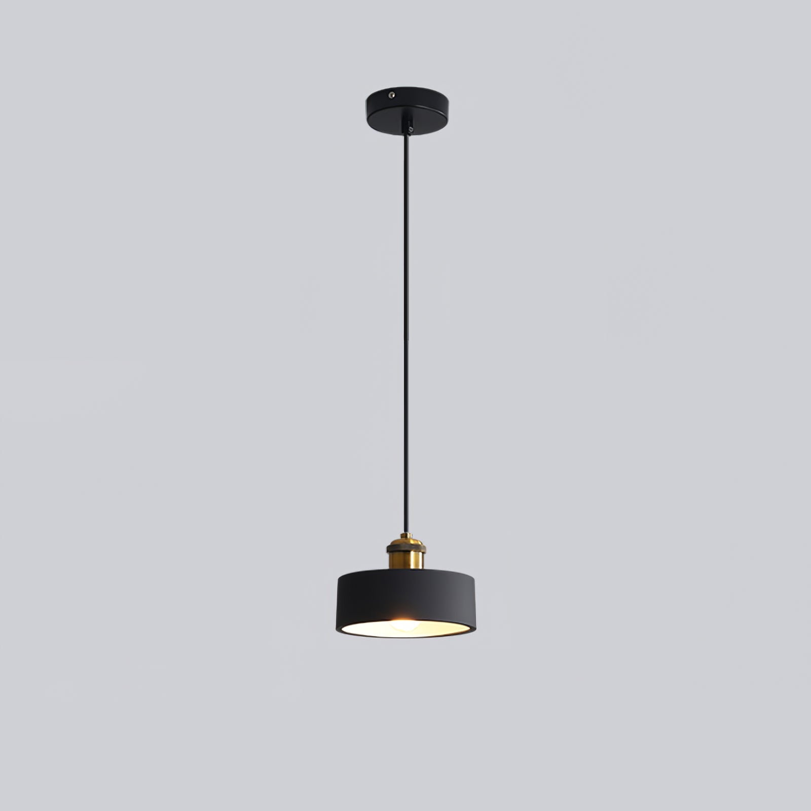 Trio Lampe Suspendue Industrielle en Résine