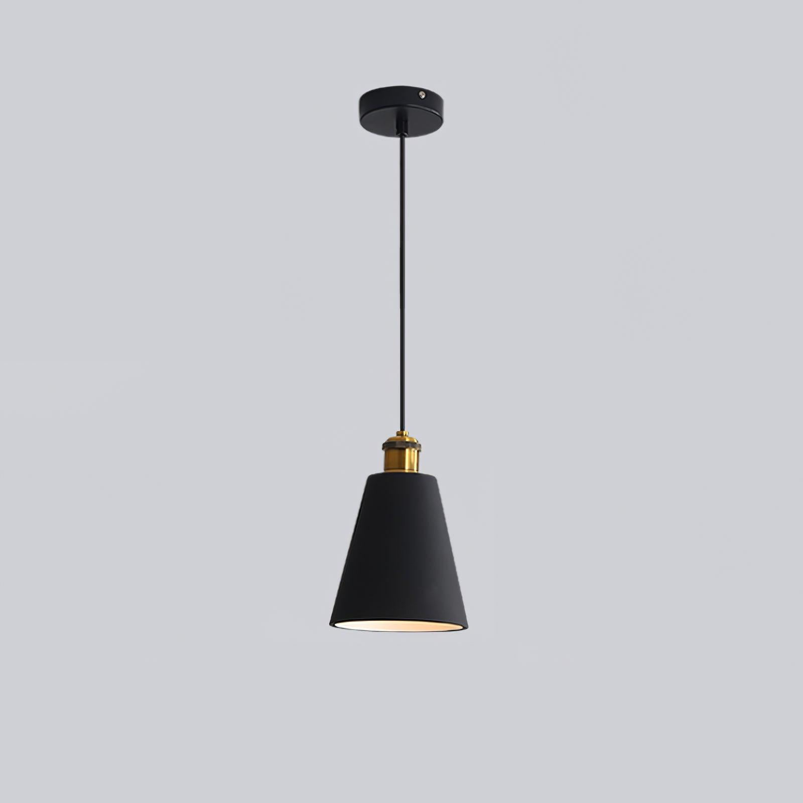 Trio Lampe Suspendue Industrielle en Résine