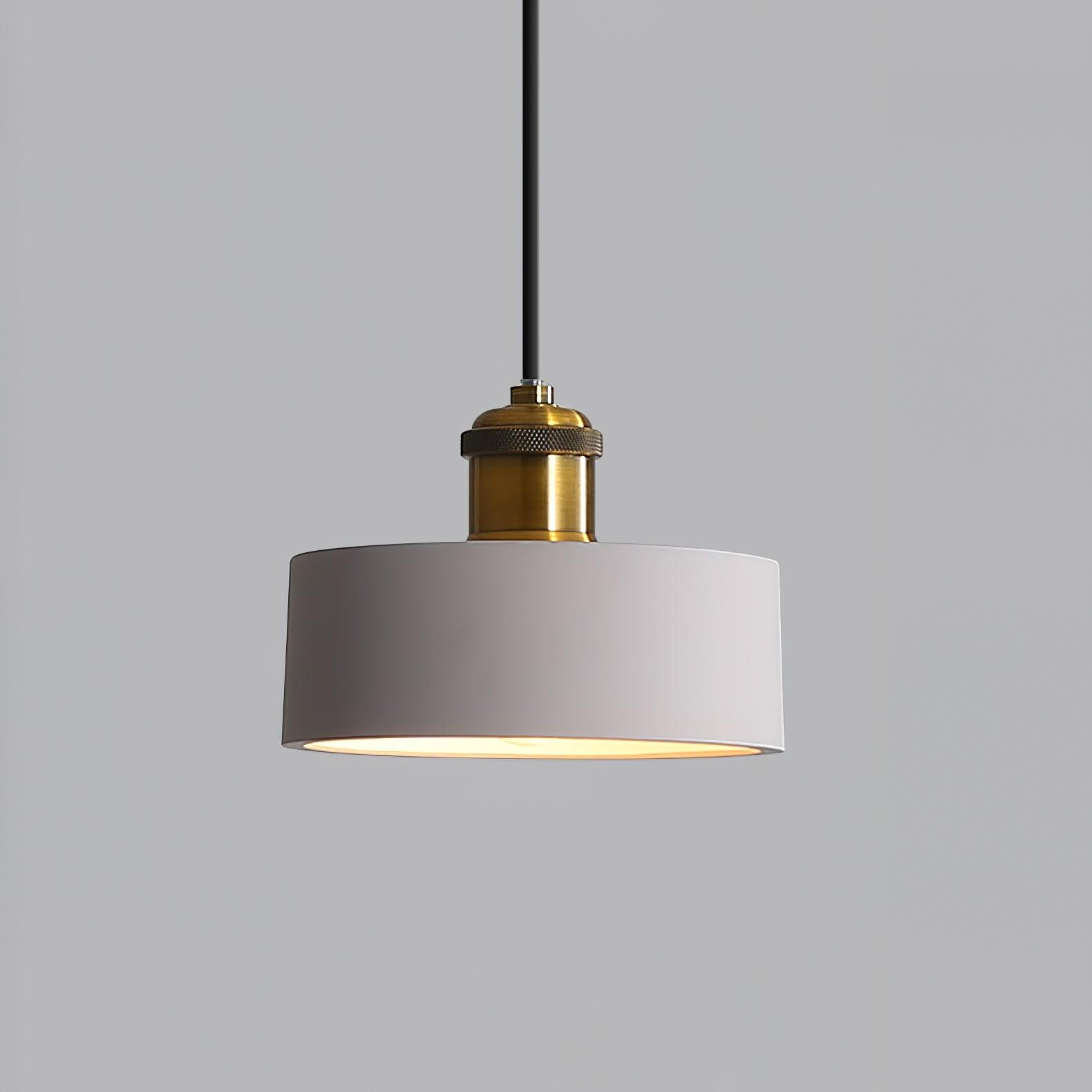 Trio Lampe Suspendue Industrielle en Résine