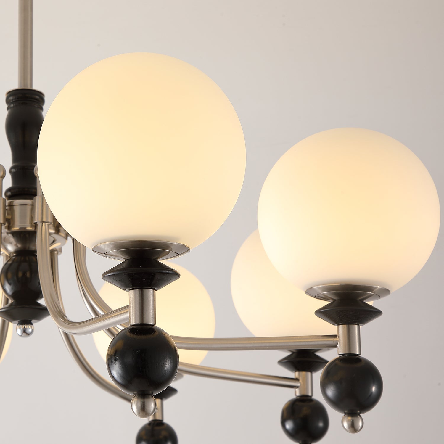Retro Ellan Lustre Globe en Verre Poli