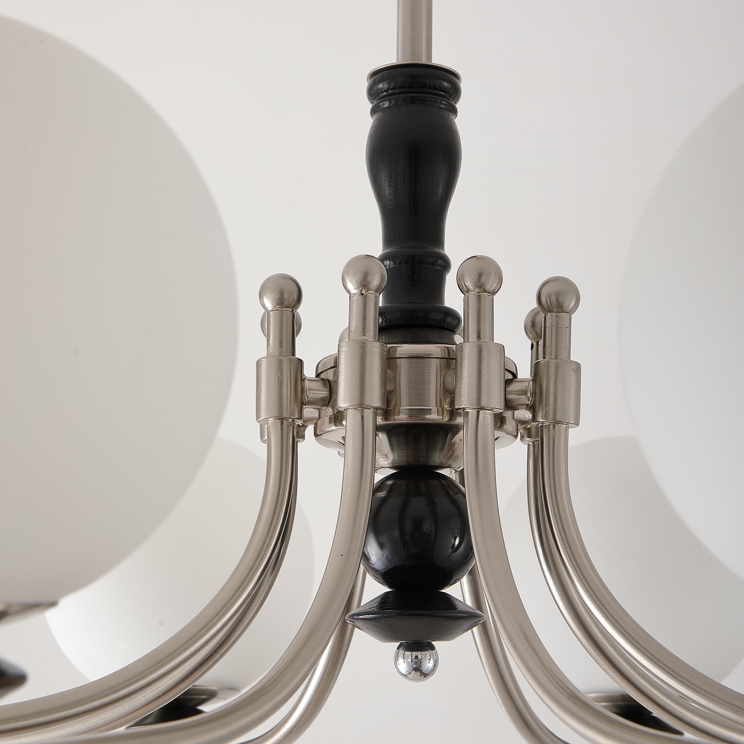 Retro Ellan Lustre Globe en Verre Poli