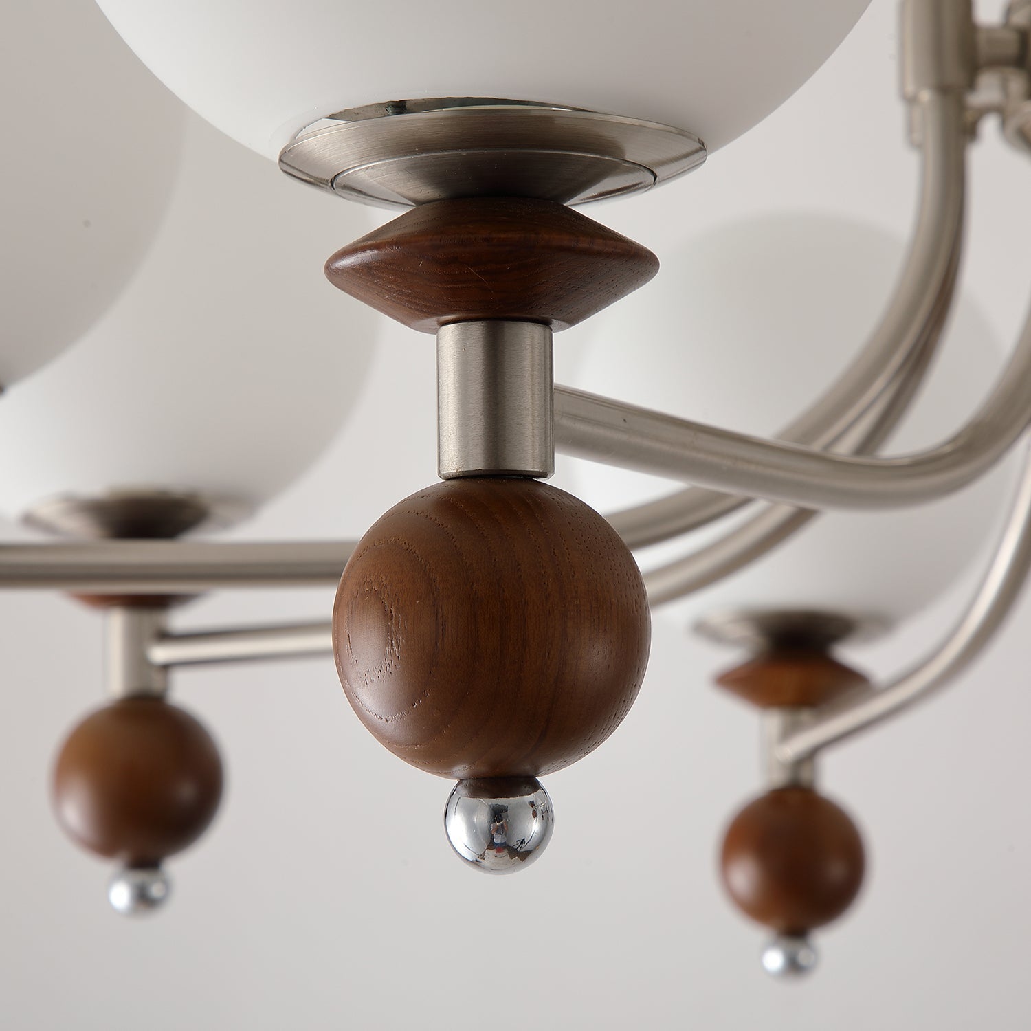 Retro Ellan Lustre Globe en Verre Poli