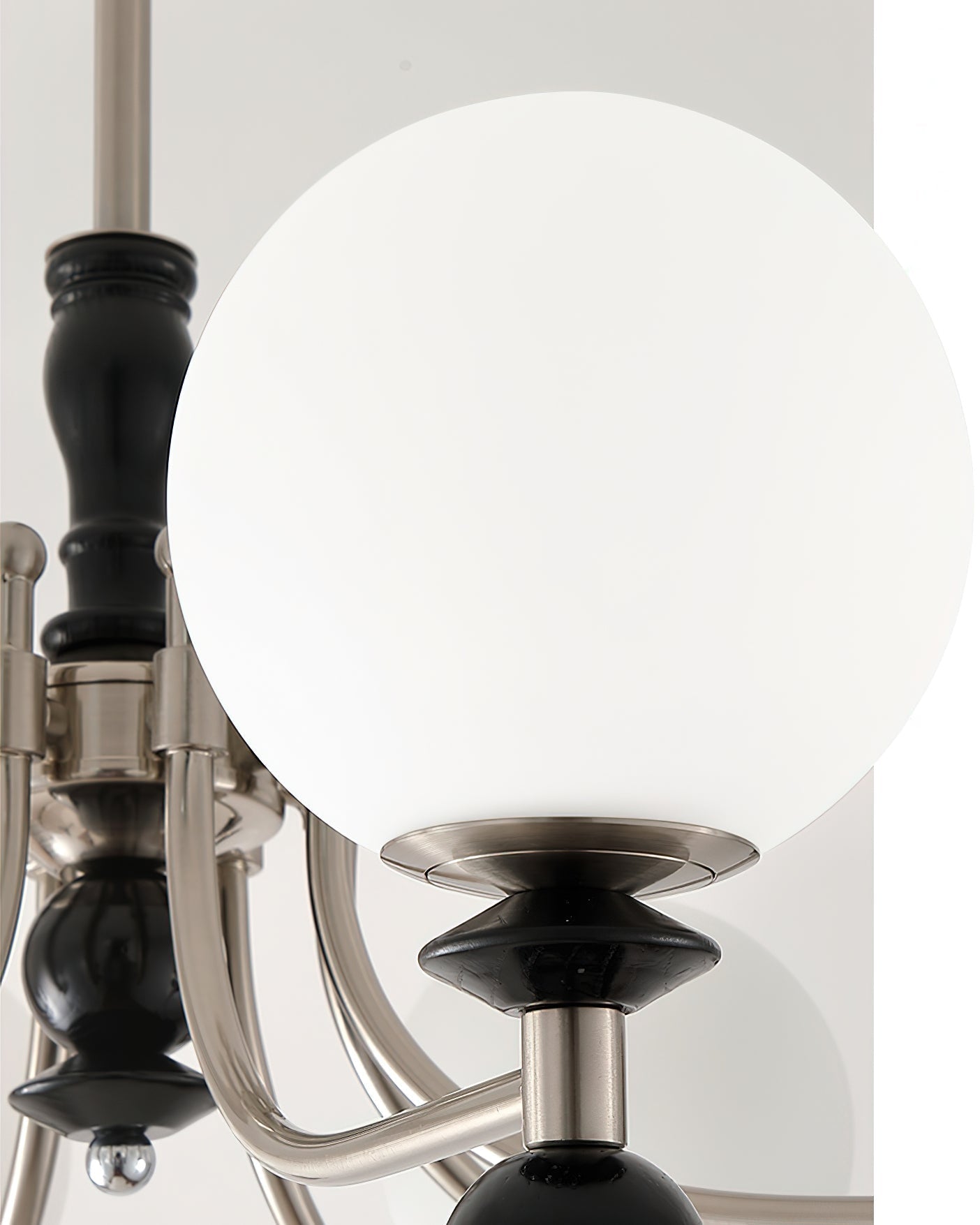Retro Ellan Lustre Globe en Verre Poli