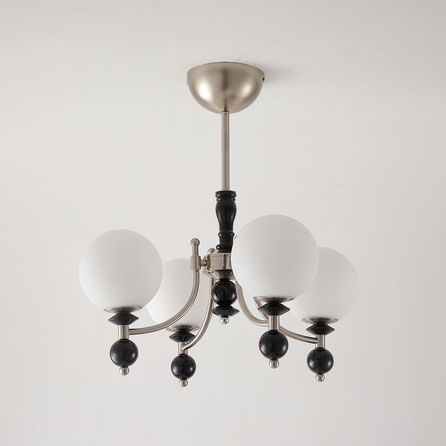 Retro Ellan Lustre Globe en Verre Poli