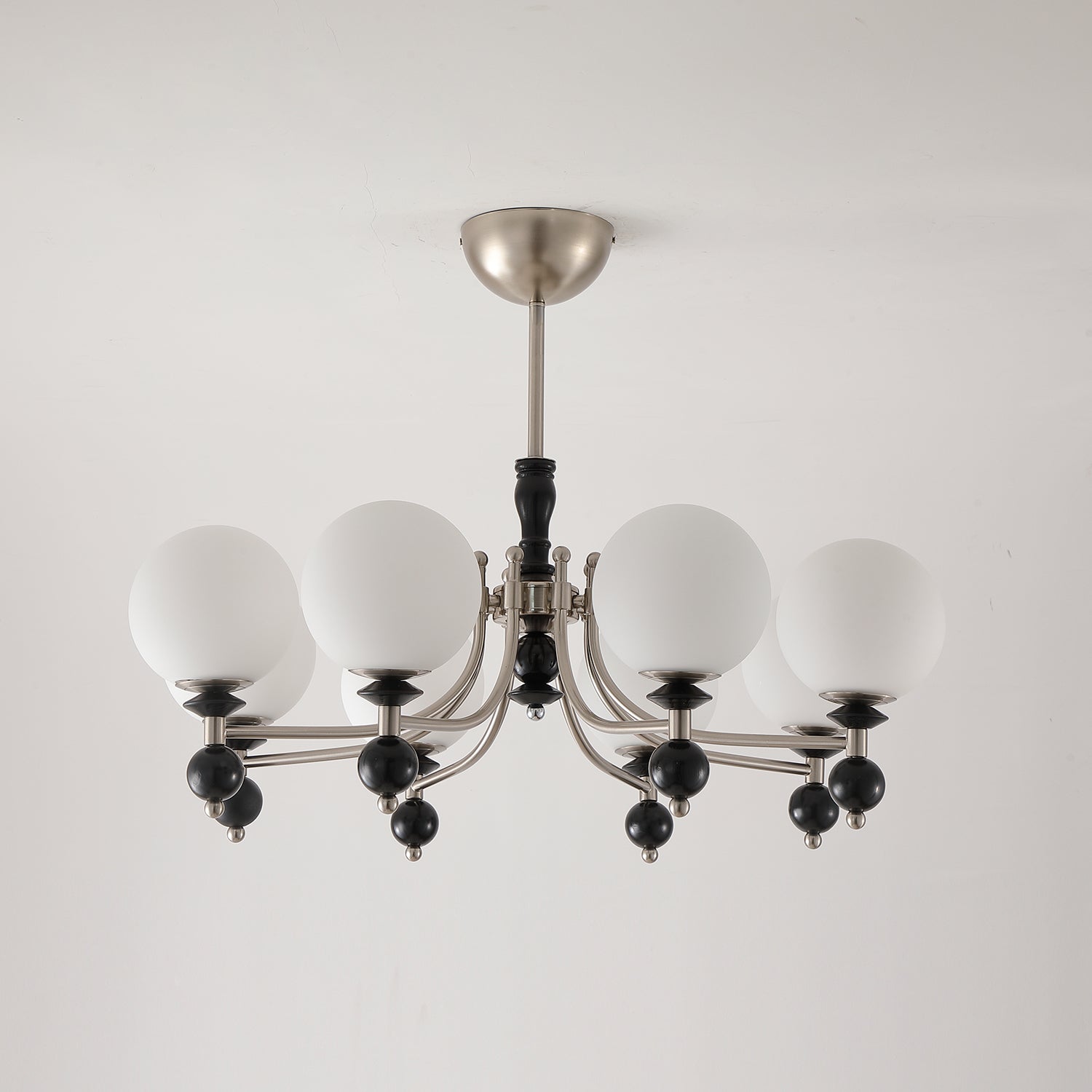 Retro Ellan Lustre Globe en Verre Poli