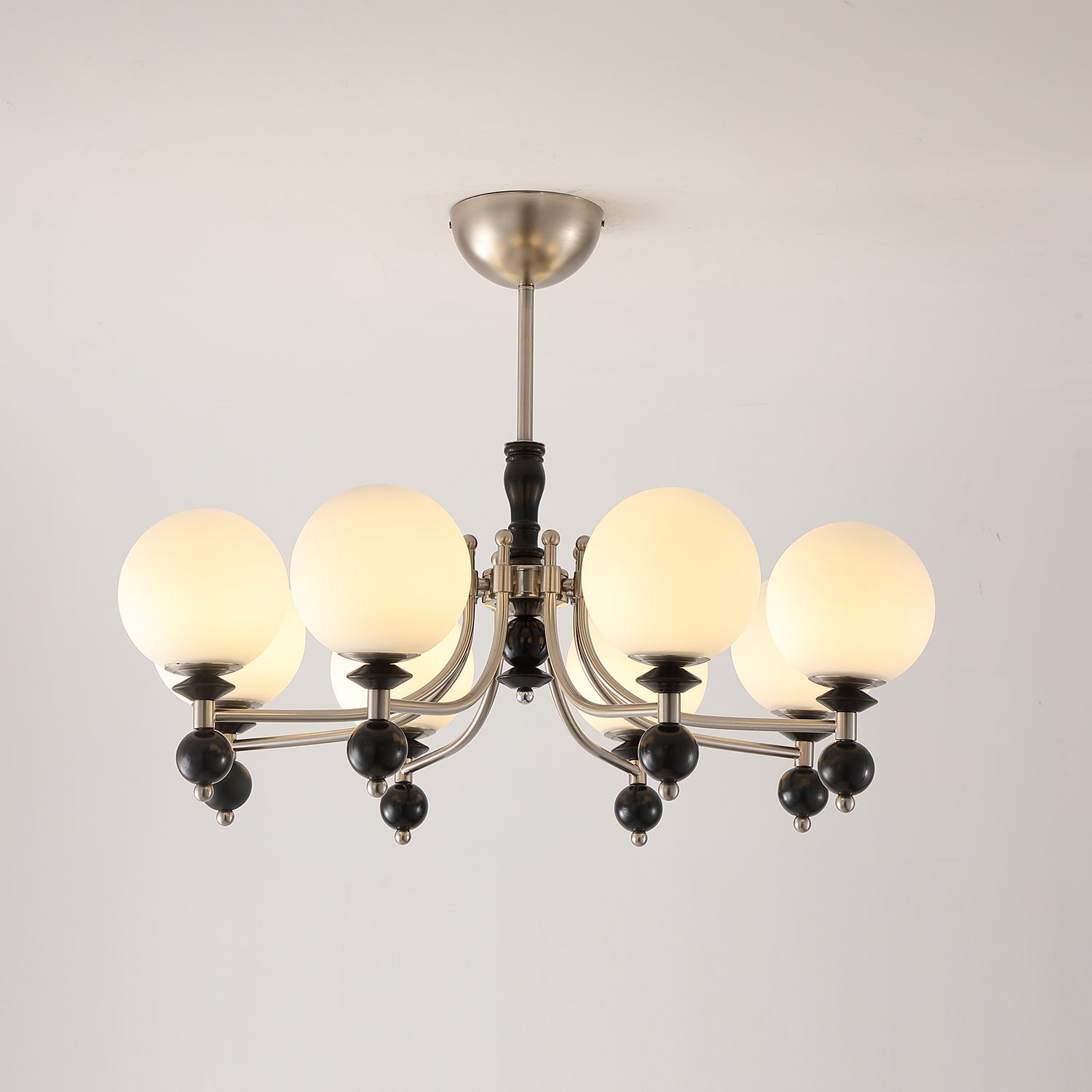 Retro Ellan Lustre Globe en Verre Poli