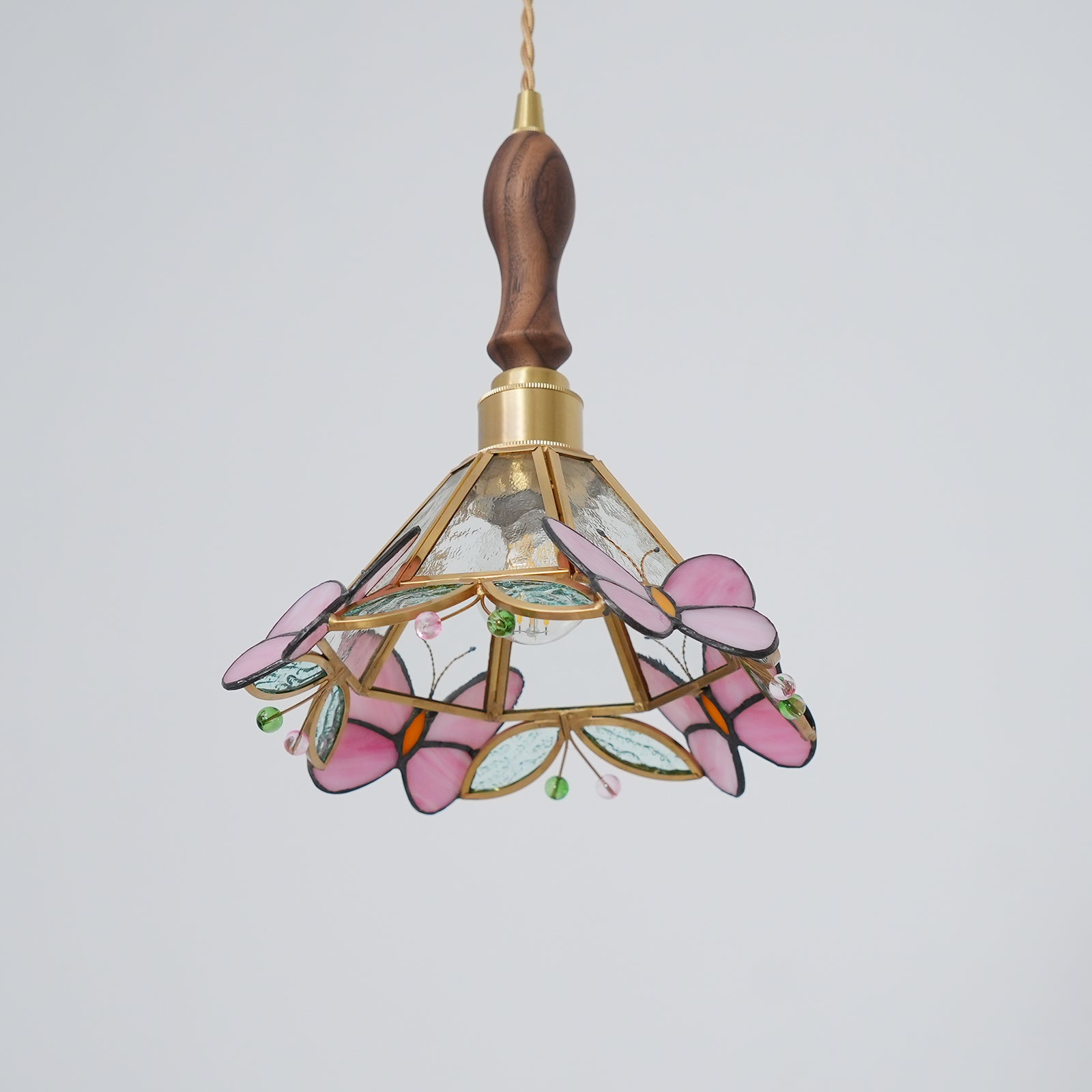 Tiffany Suspension Papillon Rétro